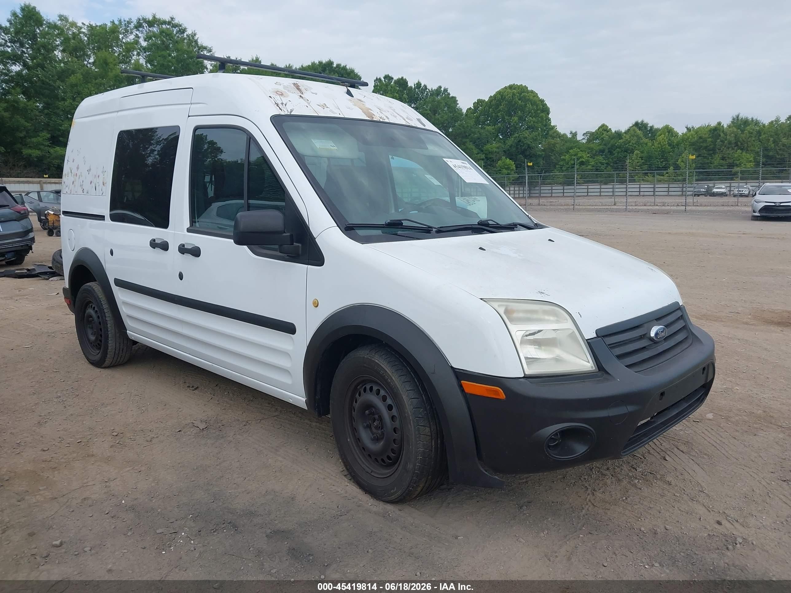 2010 Ford Transit Connect XL, VIN NM0LS6AN5AT037997 — Обычный износ