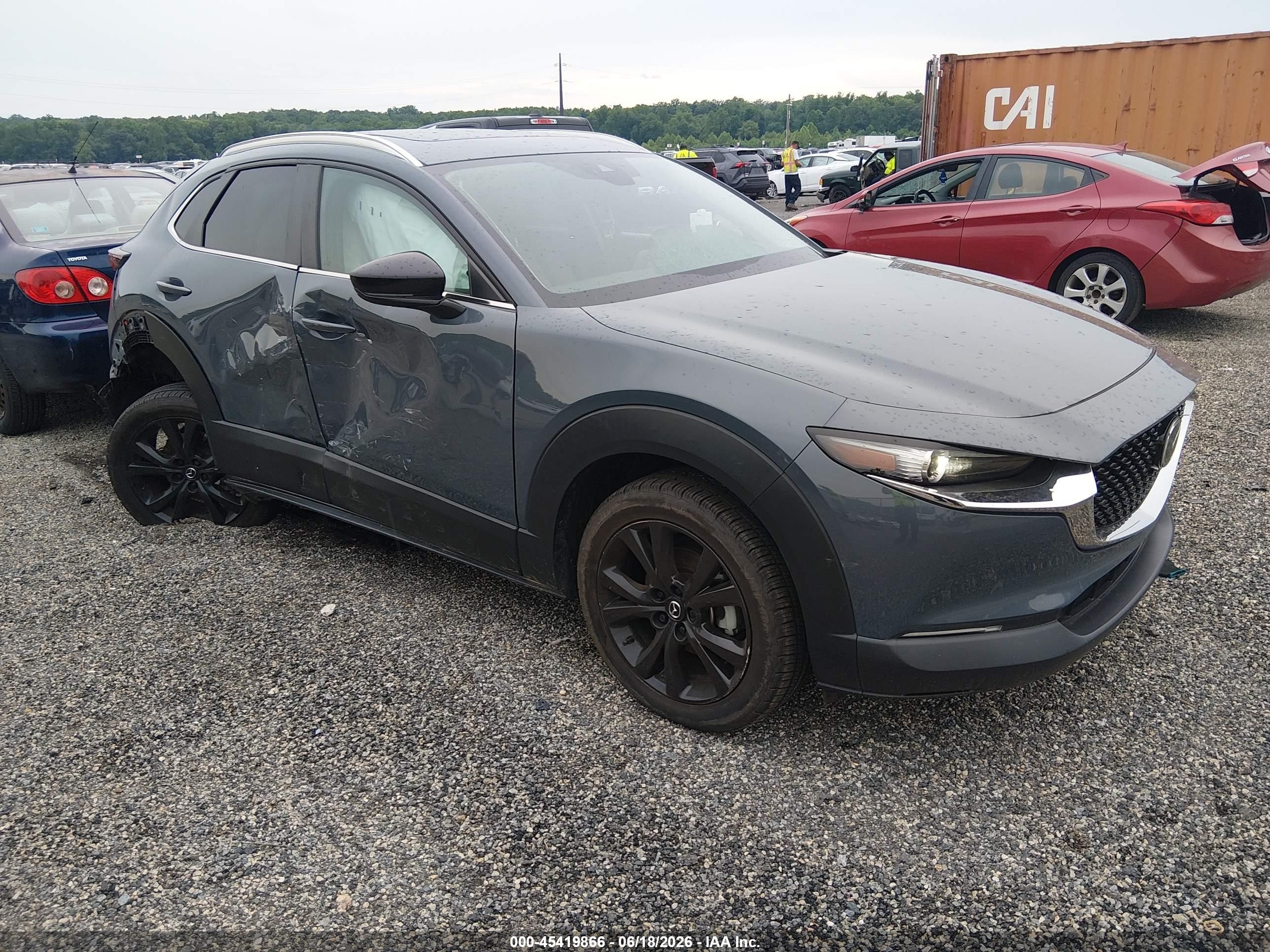2023 Mazda CX-30 S Preferred, VIN 3MVDMBCM4PM525102 — Rear end