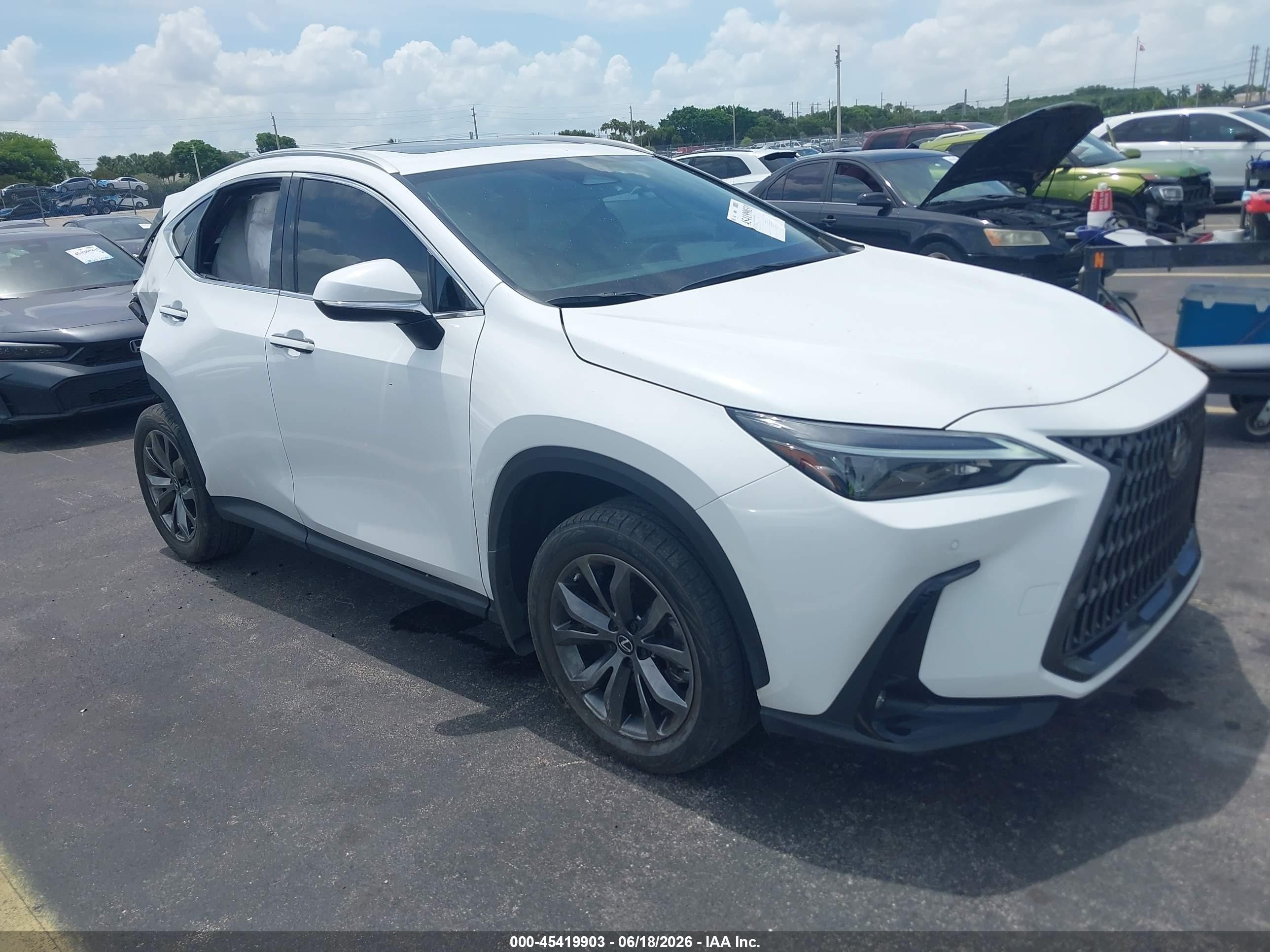 2026 Lexus NX 350, VIN 2T2AGCEZ7TC103687 — Зад