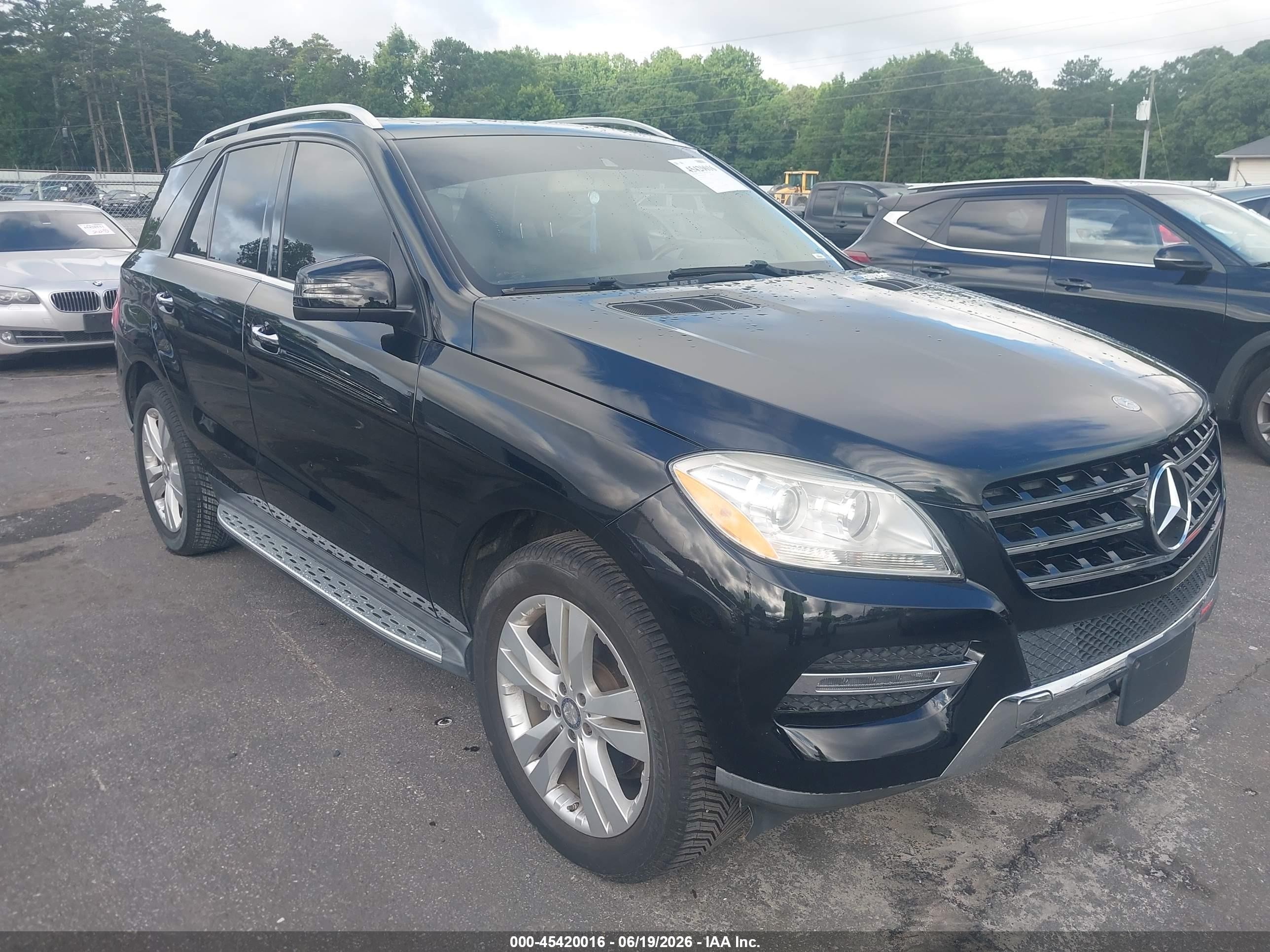 2015 Mercedes-Benz M 350, VIN 4JGDA5JB2FA593645 — Обычный износ
