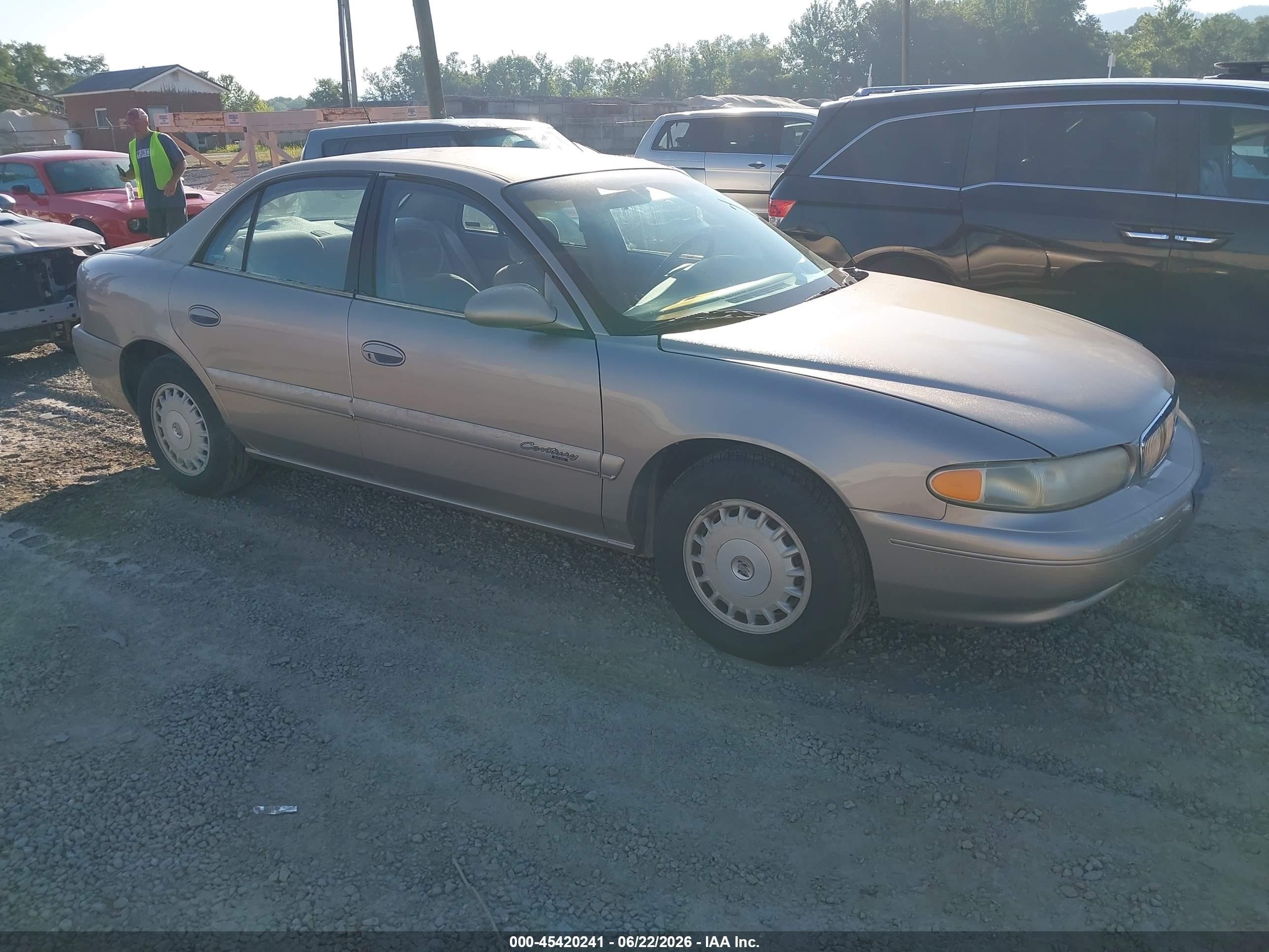 2000 Buick Century Custom, VIN 2G4WS52J7Y1292460 — Перед