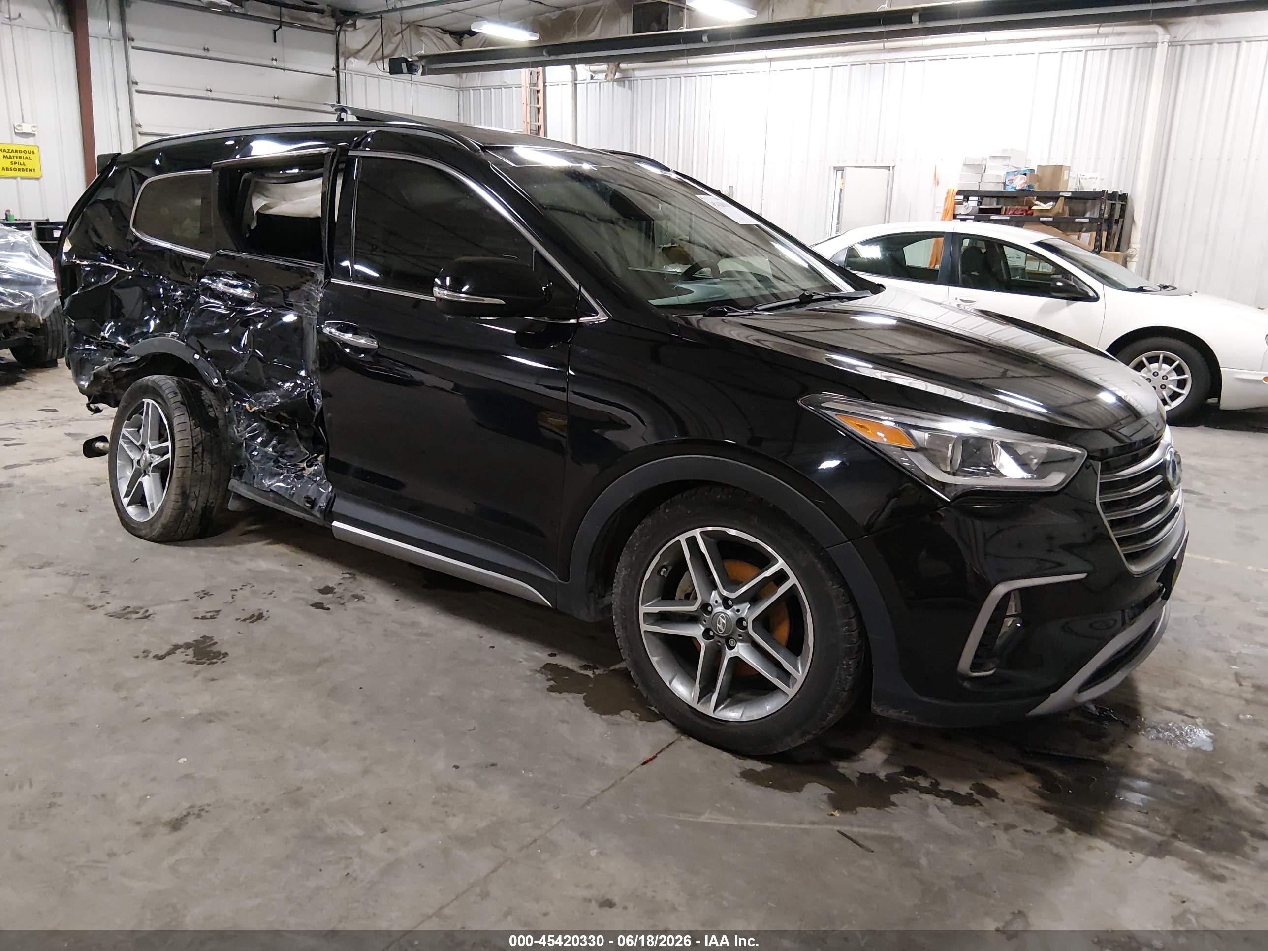 2017 Hyundai Santa Fe Limited Ultimate, VIN KM8SRDHF5HU203576 — Бок