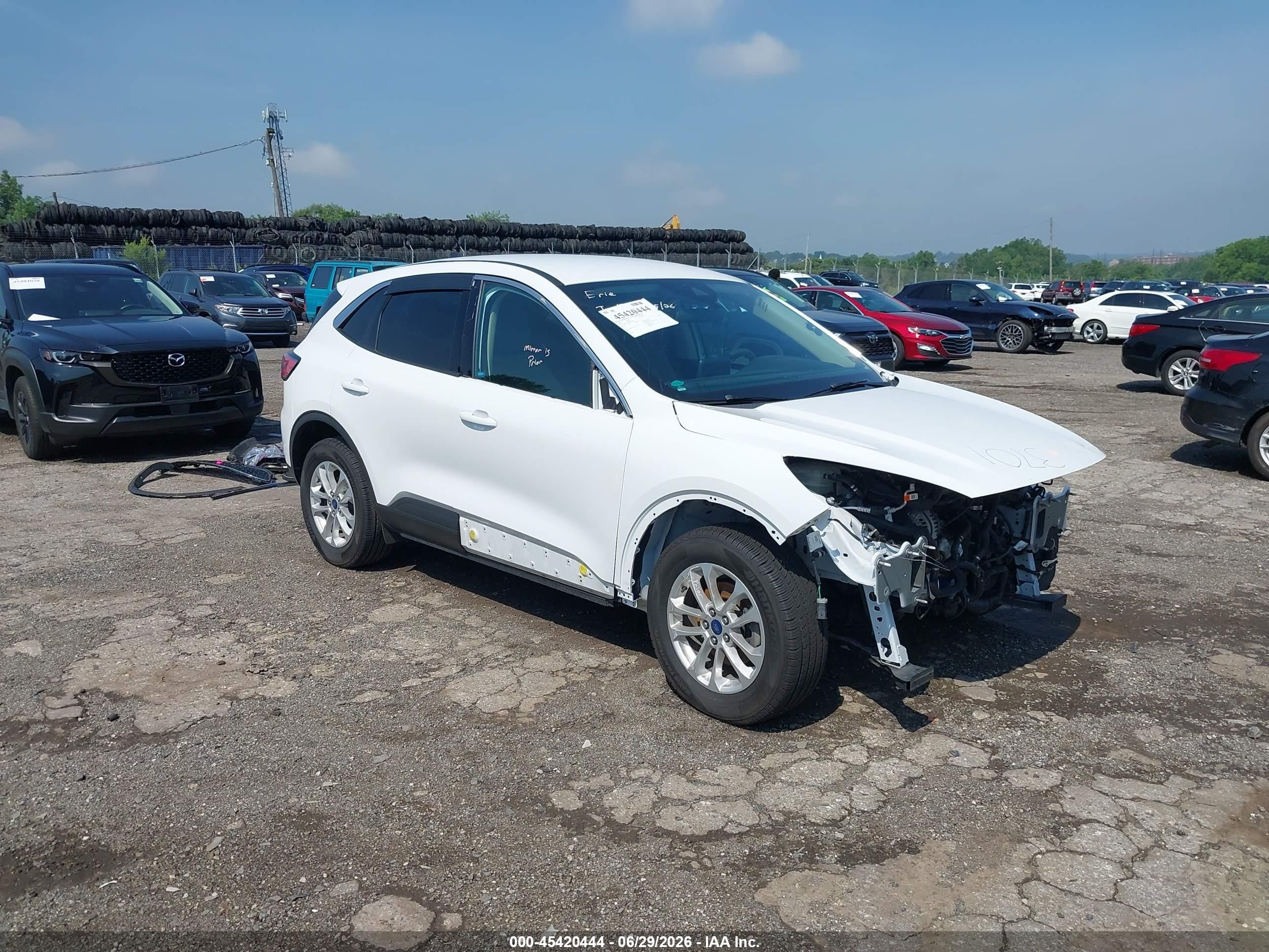 2020 Ford Escape SE, VIN 1FMCU9G68LUB54982 — Front end