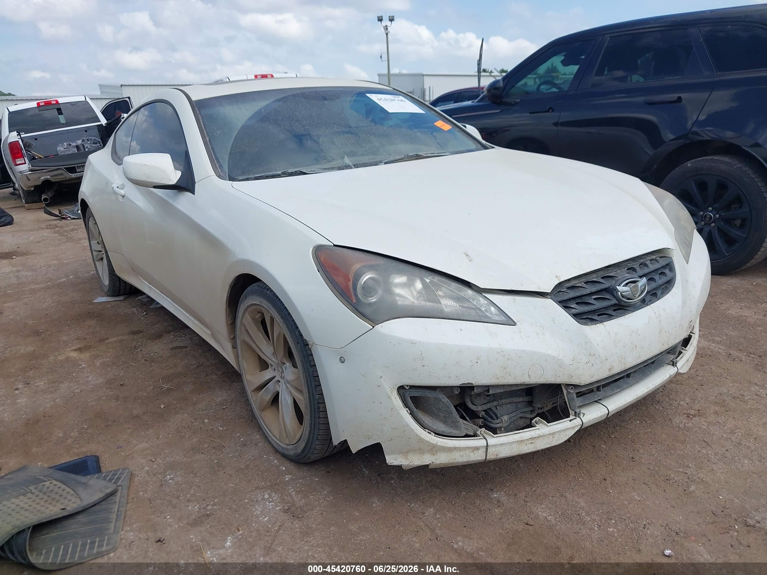 2010 Hyundai Genesis Coupe R-Spec, VIN KMHHT6KD3AU018642 — Undercarriage