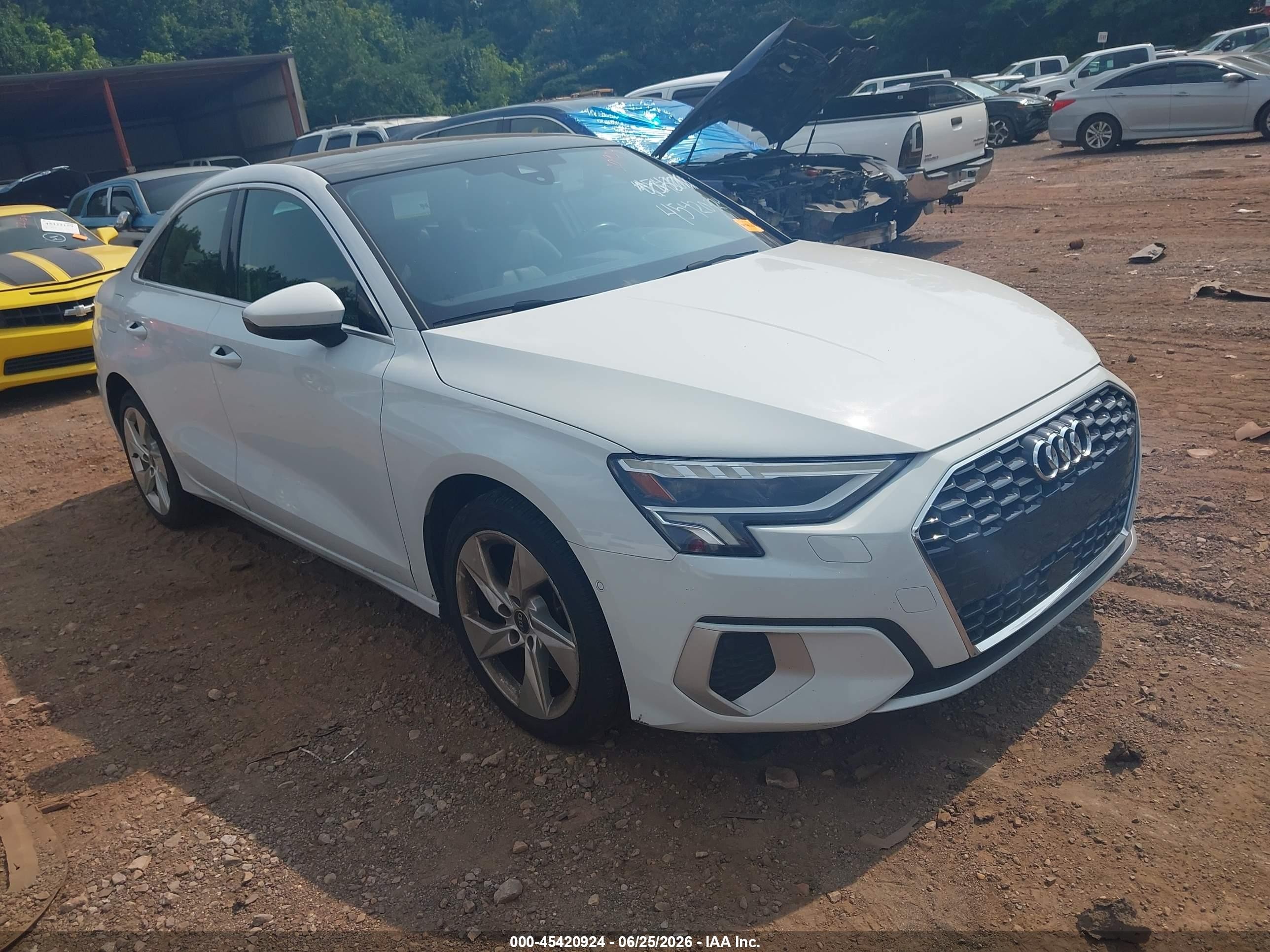 2024 Audi A3 Premium, VIN WAUAUDGY6RA099553 — Обычный износ
