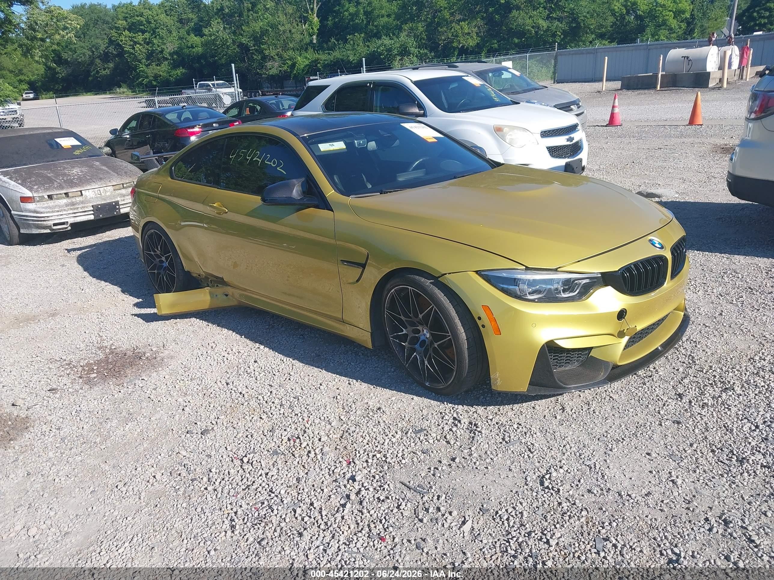 2020 BMW M4, VIN WBS4Y9C08LFH22789 — Side