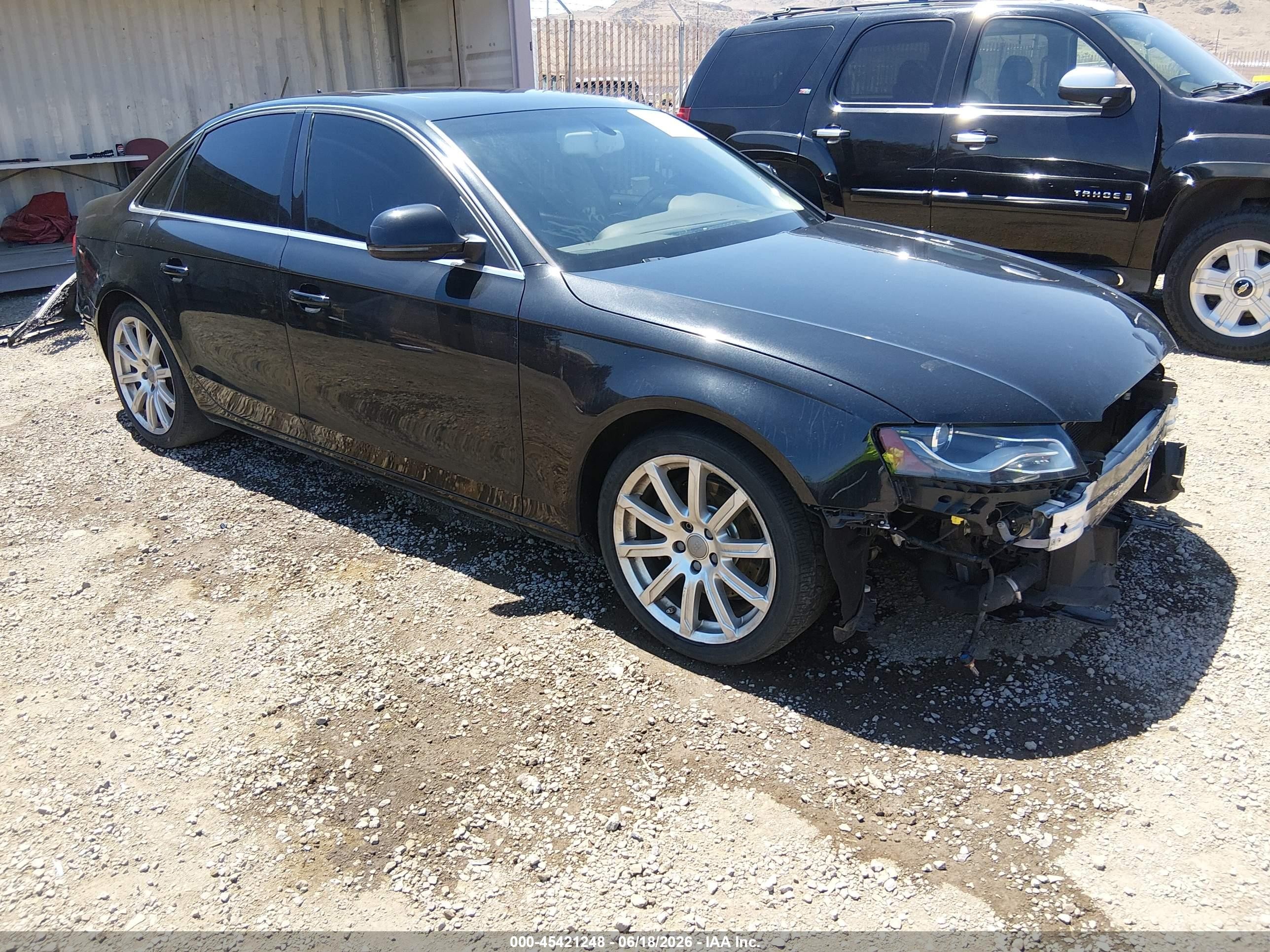 2009 Audi A4 Premium Plus, VIN WAUSF78K09N046804 — Перед