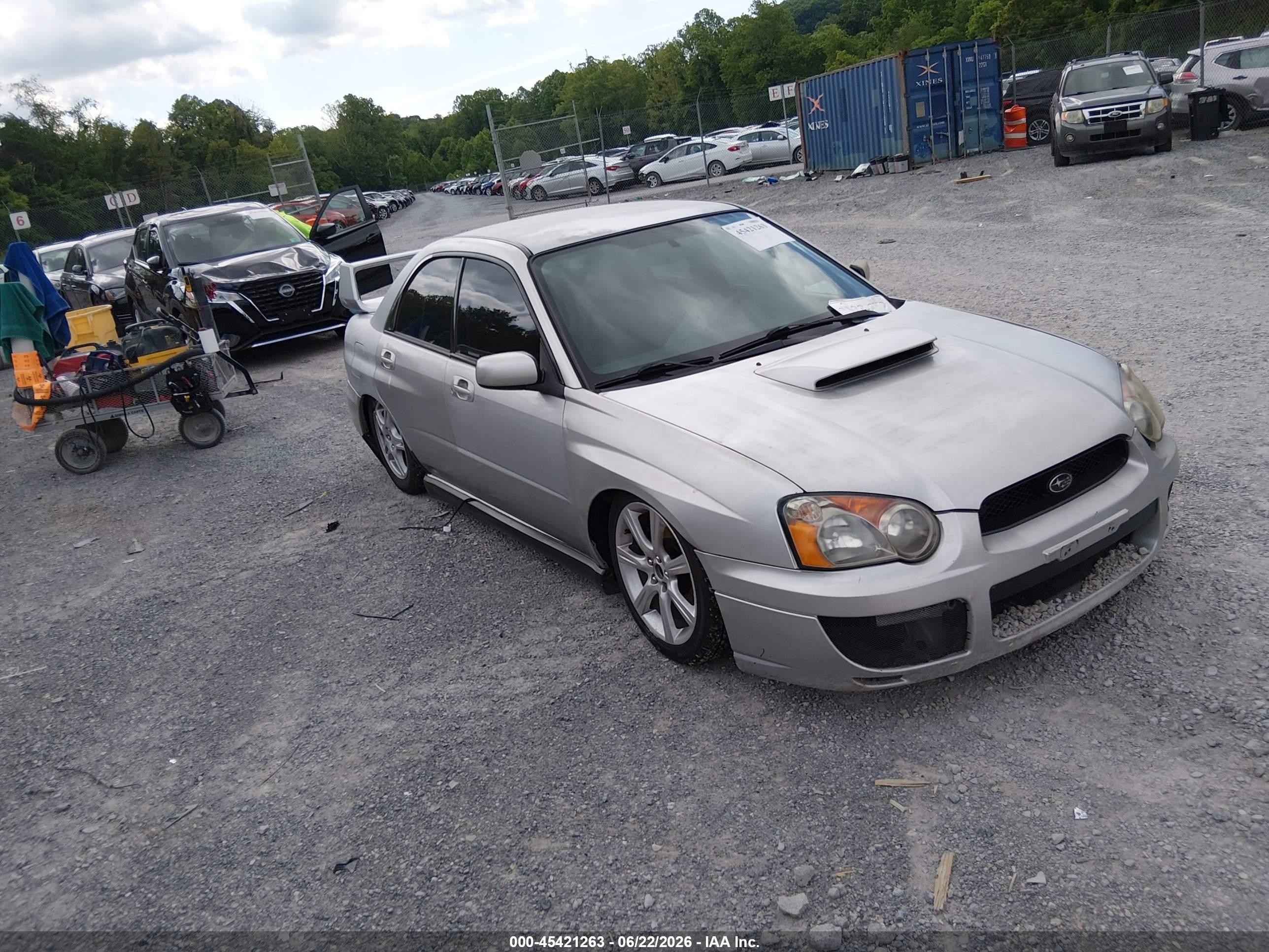 2004 Subaru Impreza WRX, VIN JF1GD29654H503431 — Side