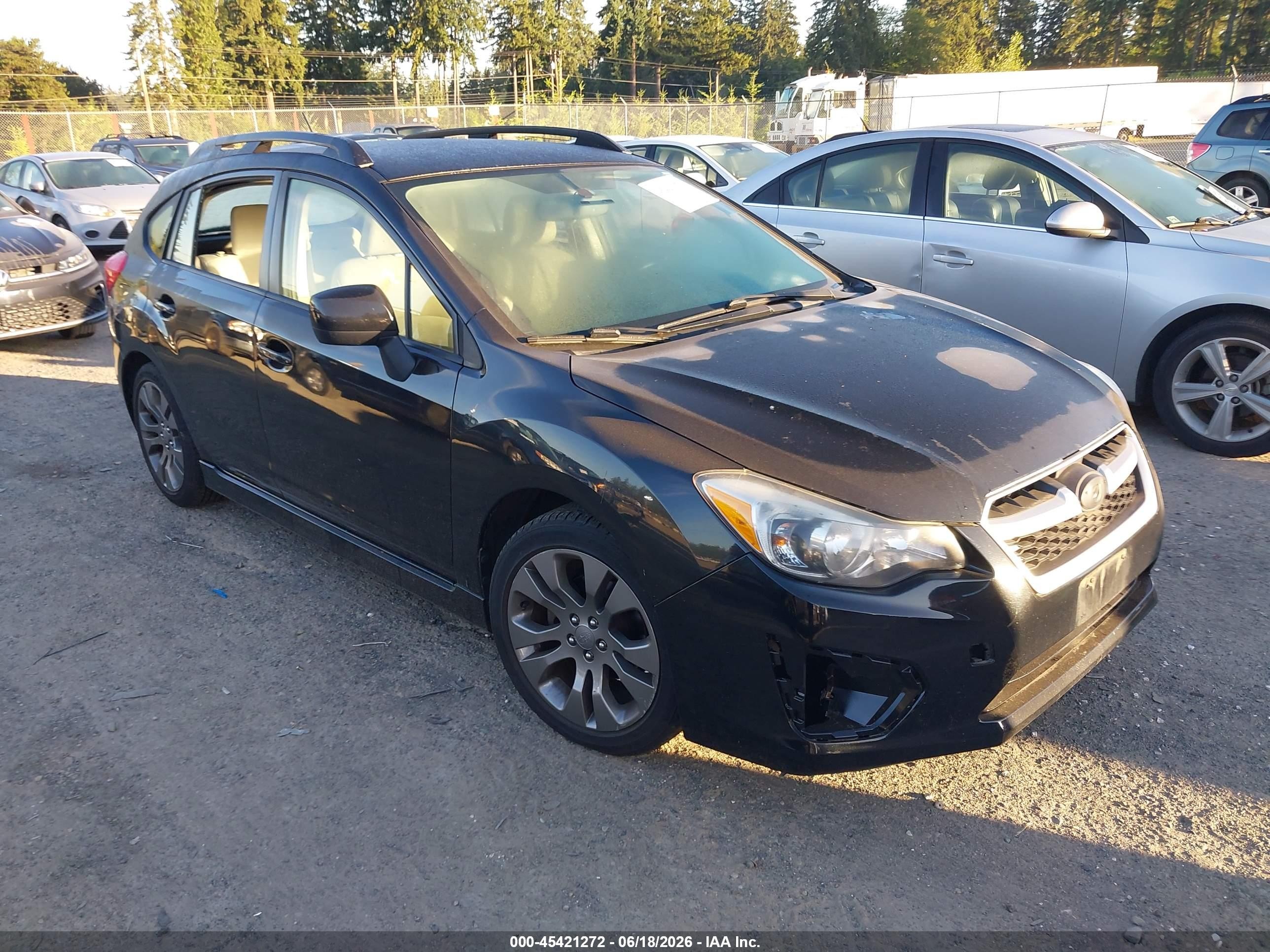 2013 Subaru Impreza Special Sports Premium, VIN JF1GPAL62DH204652 — Normal wear