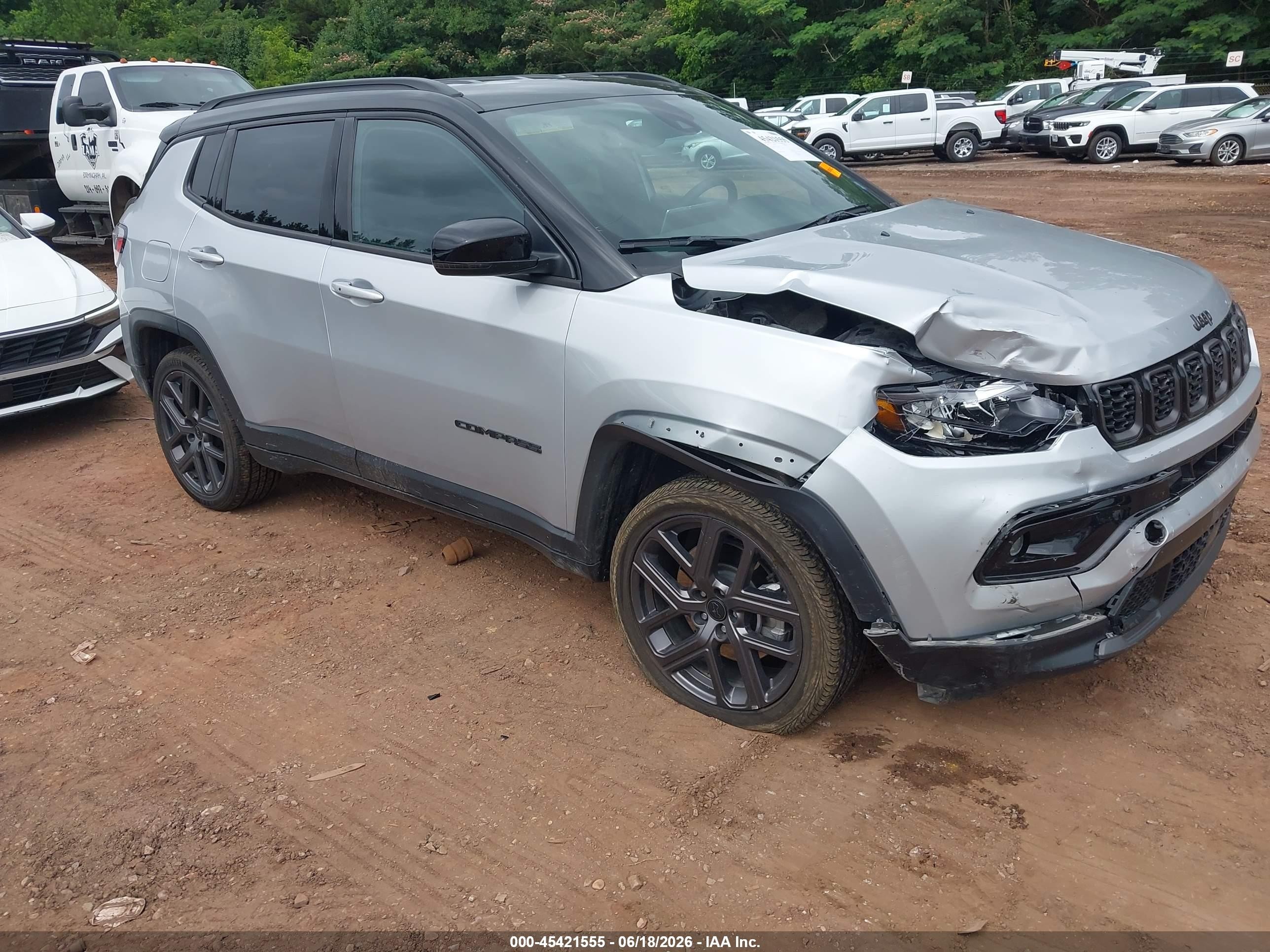 2026 Jeep Compass Limited, VIN 3C4NJDCN0TT184168 — Auction photo