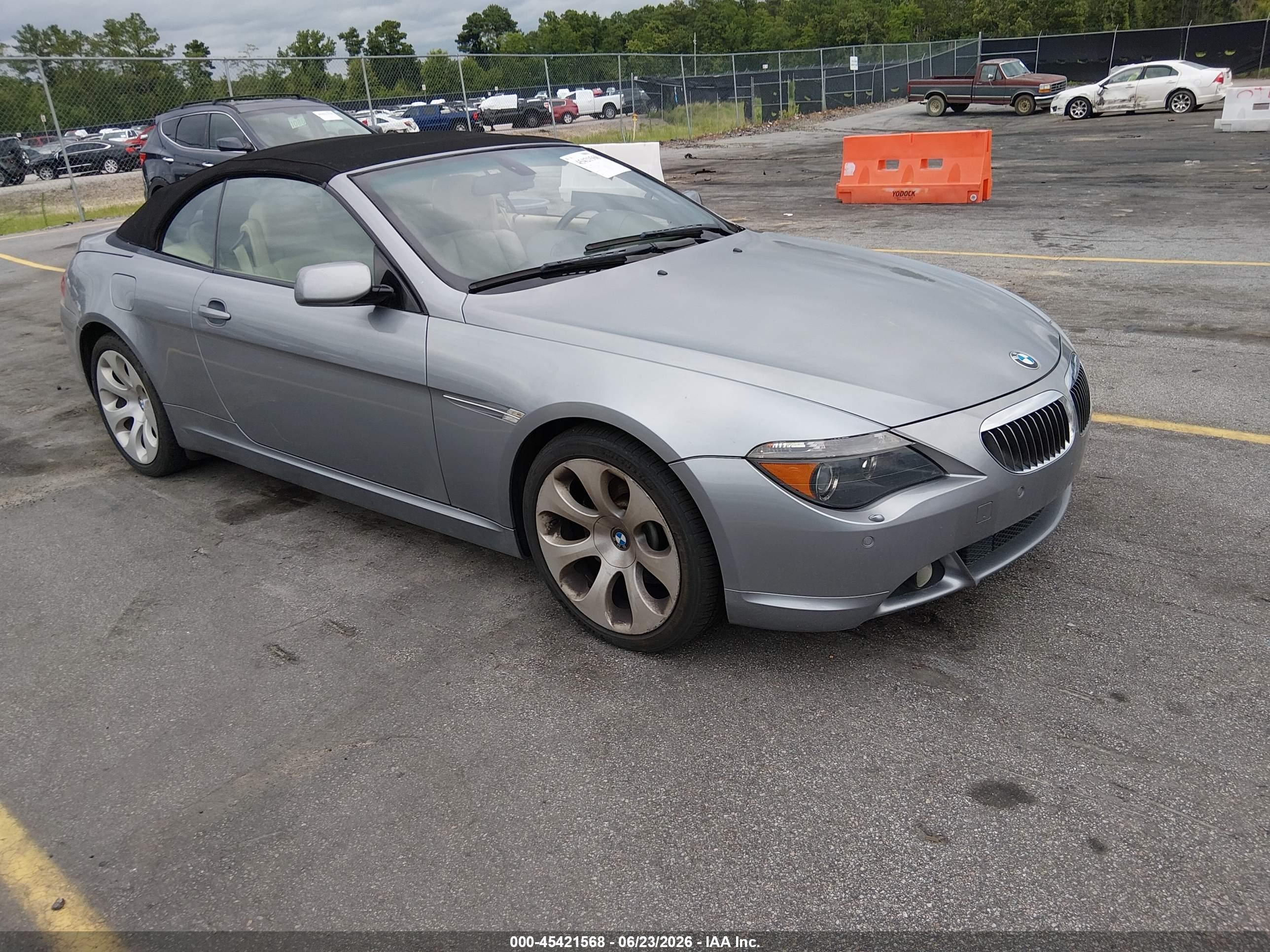 2005 BMW 6 Series 645Ci, VIN WBAEK734X5B328882 — Normal wear