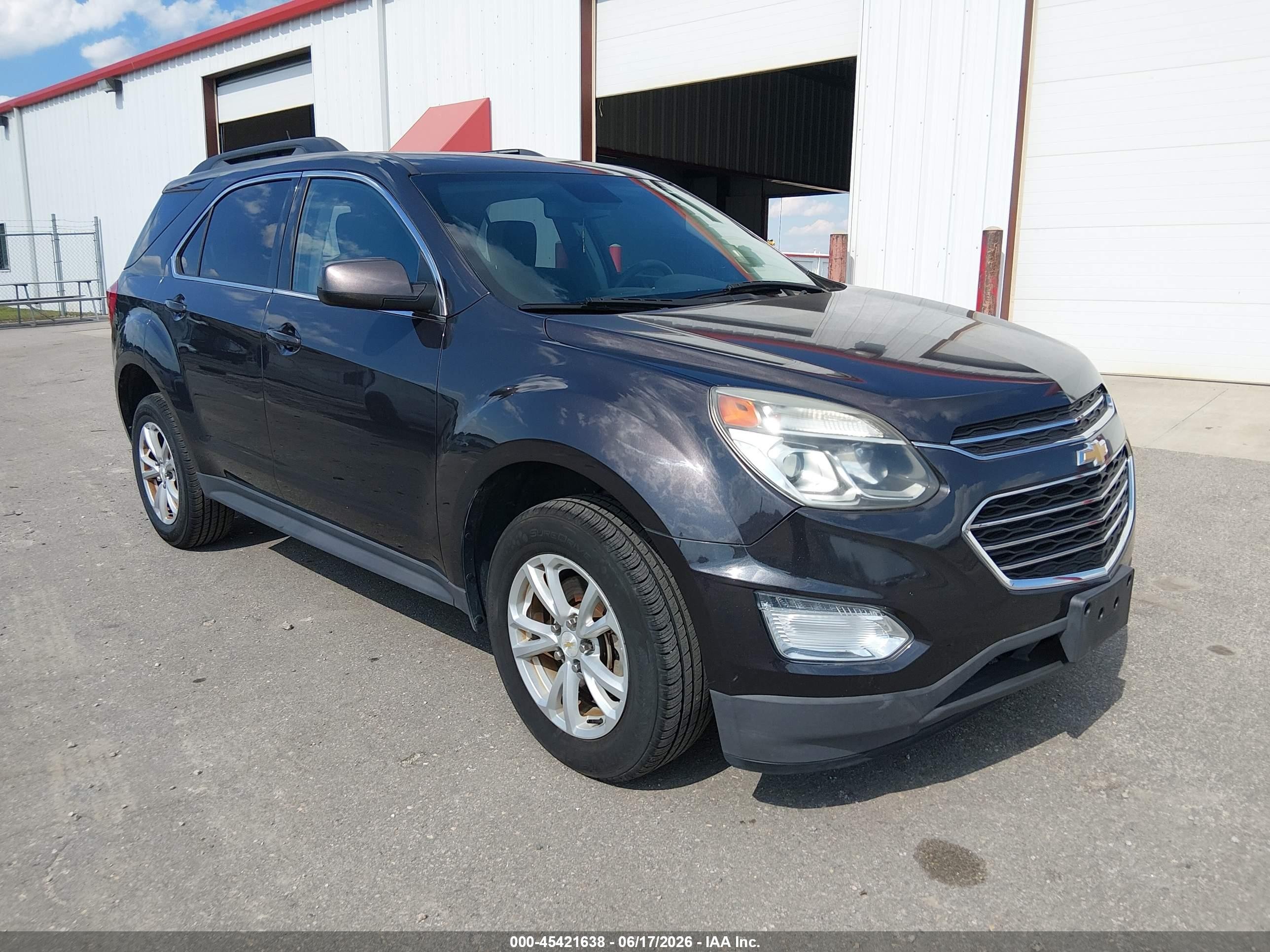2016 Chevrolet Equinox LT, VIN 2GNALCEKXG6275763 — Normal wear