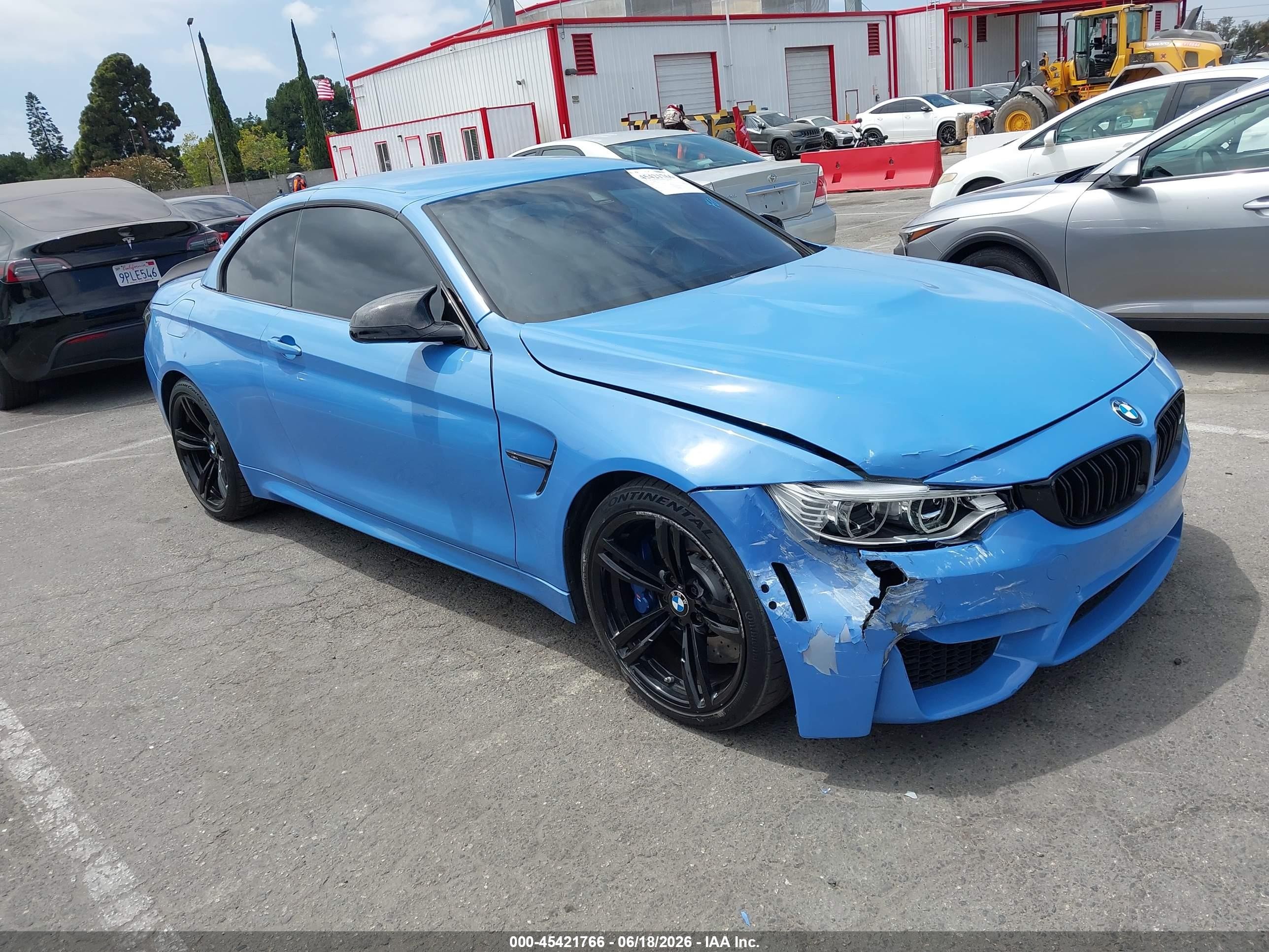 2015 BMW M4, VIN WBS3U9C51FJ968214 — Front end
