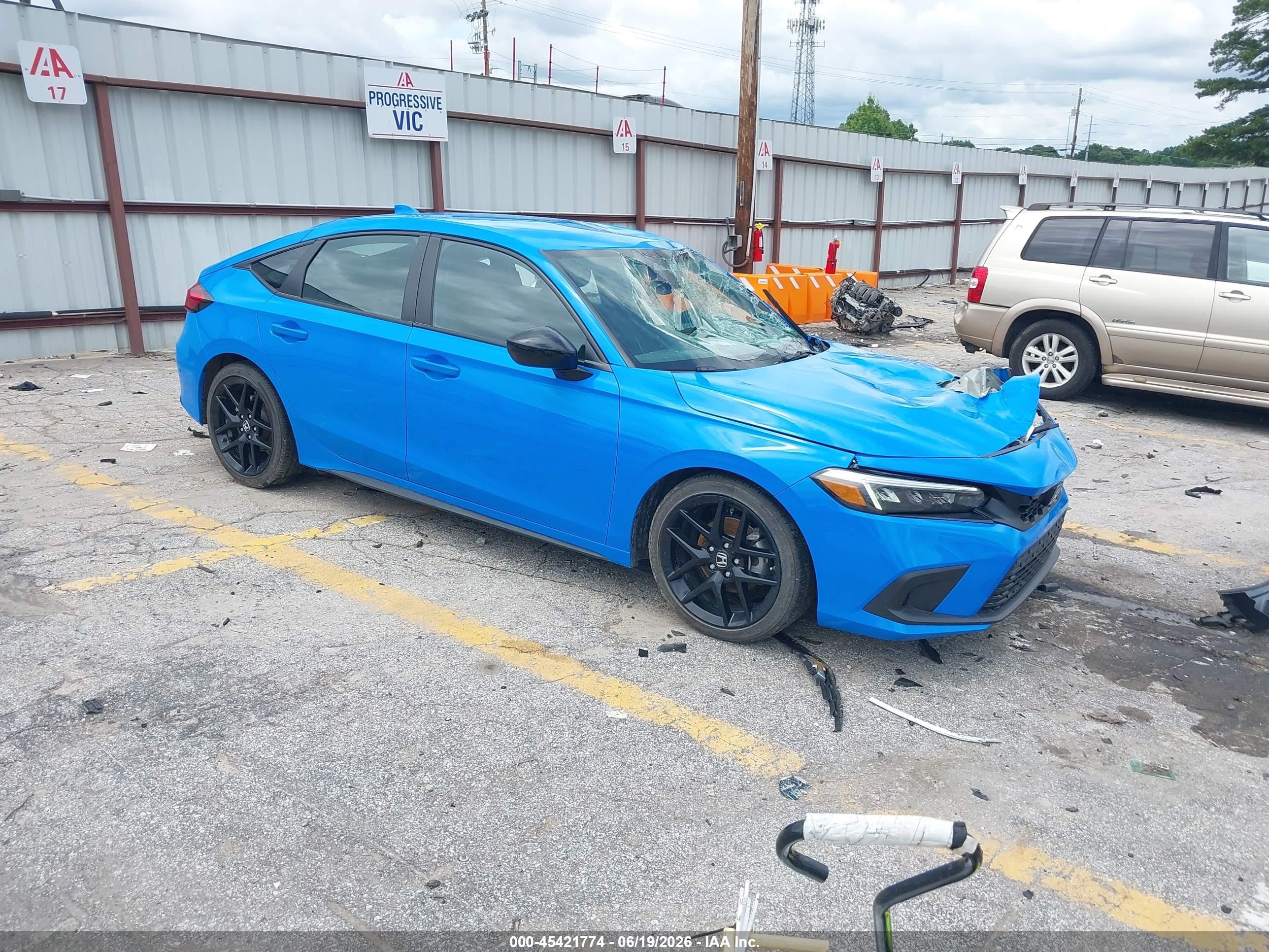 2024 Honda Civic Sport, VIN 19XFL2H81RE028983 — Front end