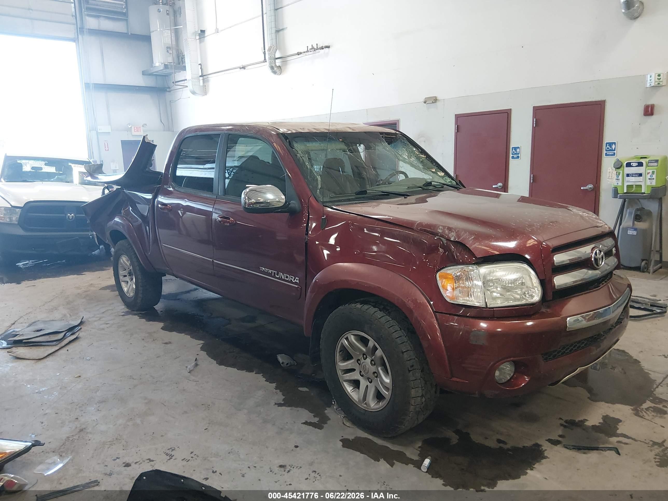 2006 Toyota Tundra SR5, VIN 5TBDT44146S541909 — Rollover