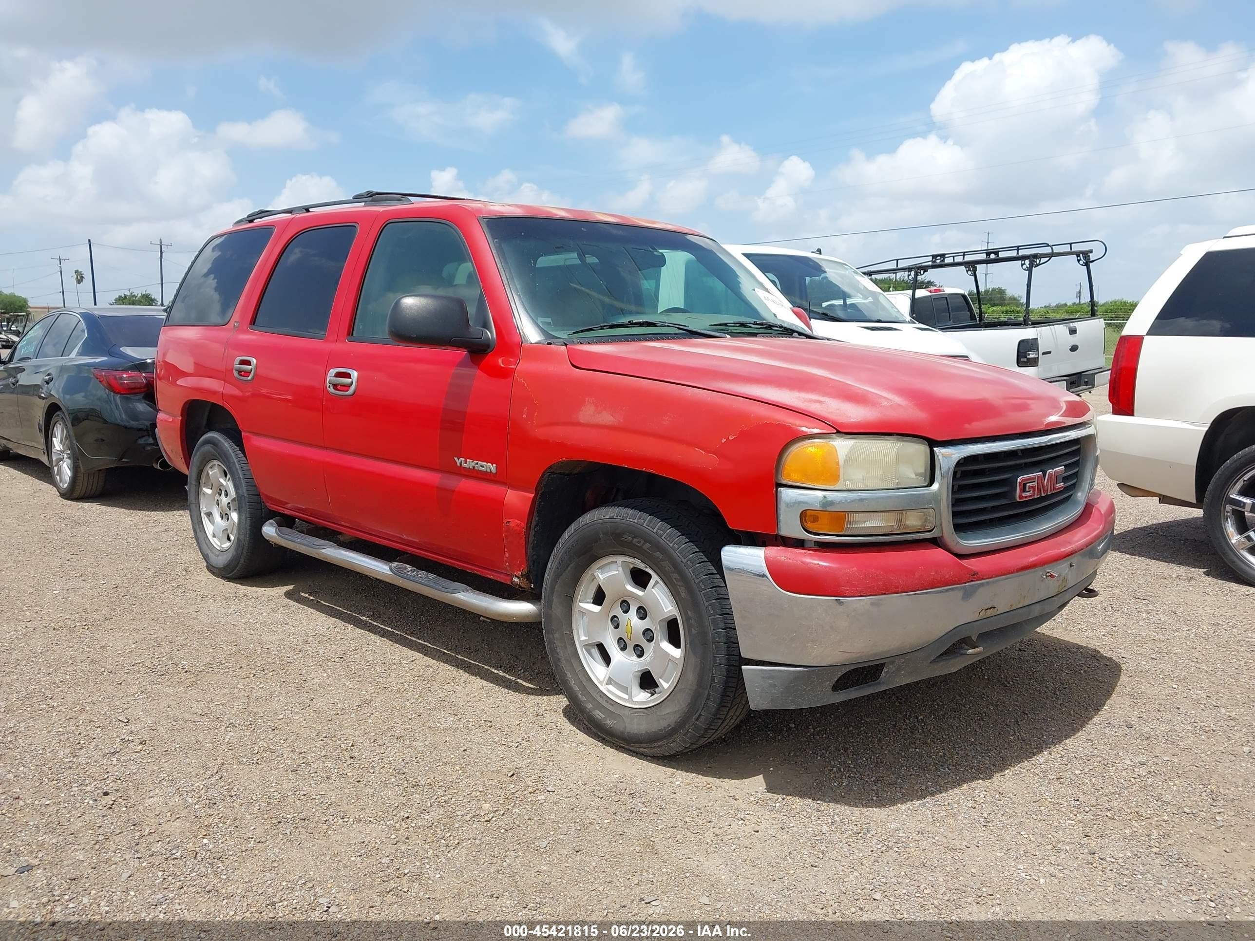 2002 GMC Yukon SLT, VIN 1GKEC13Z92R196942 — Normal wear