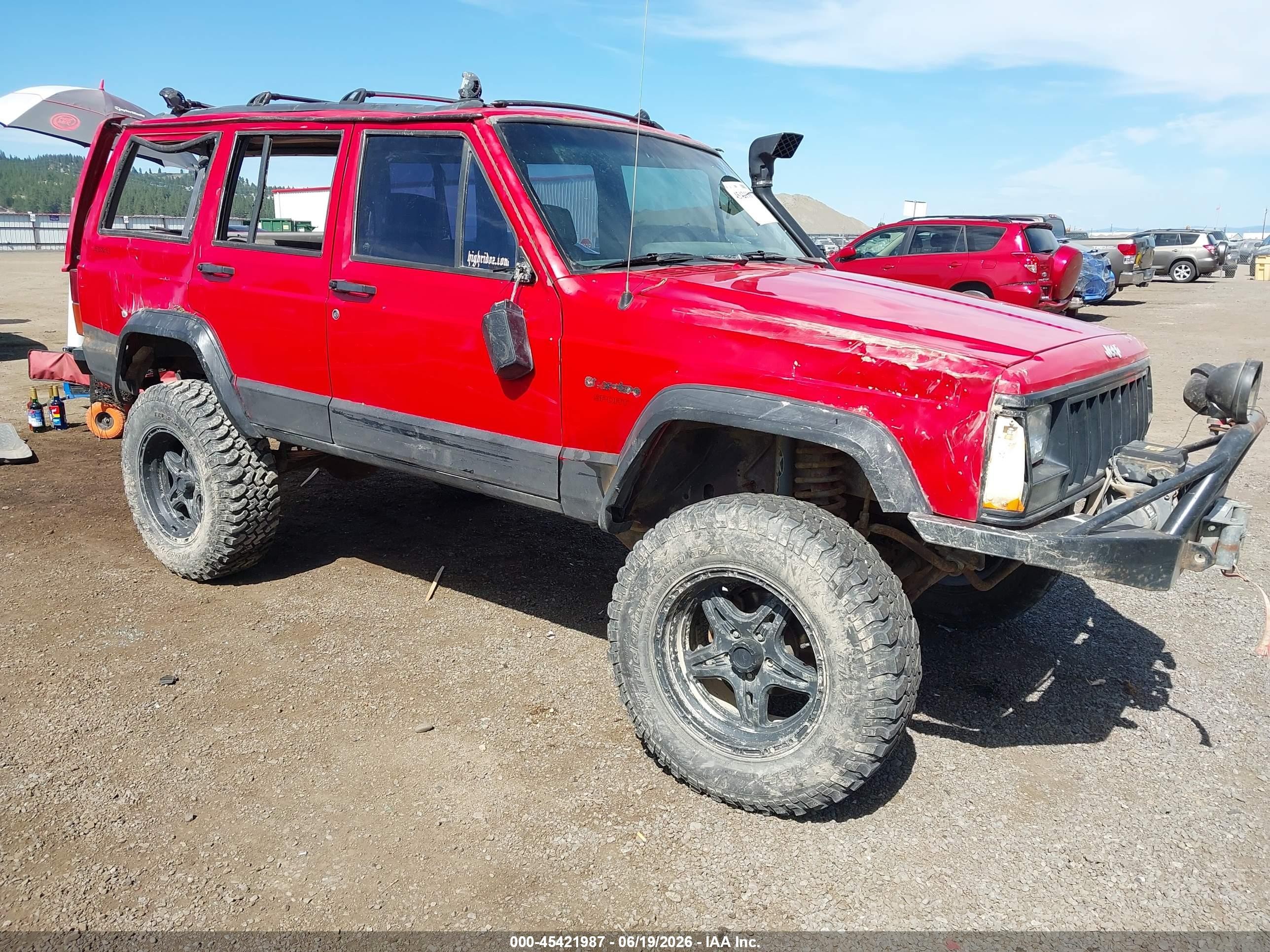 1994 Jeep Cherokee Sport, VIN 1J4FJ68S1RL131556 — Rollover
