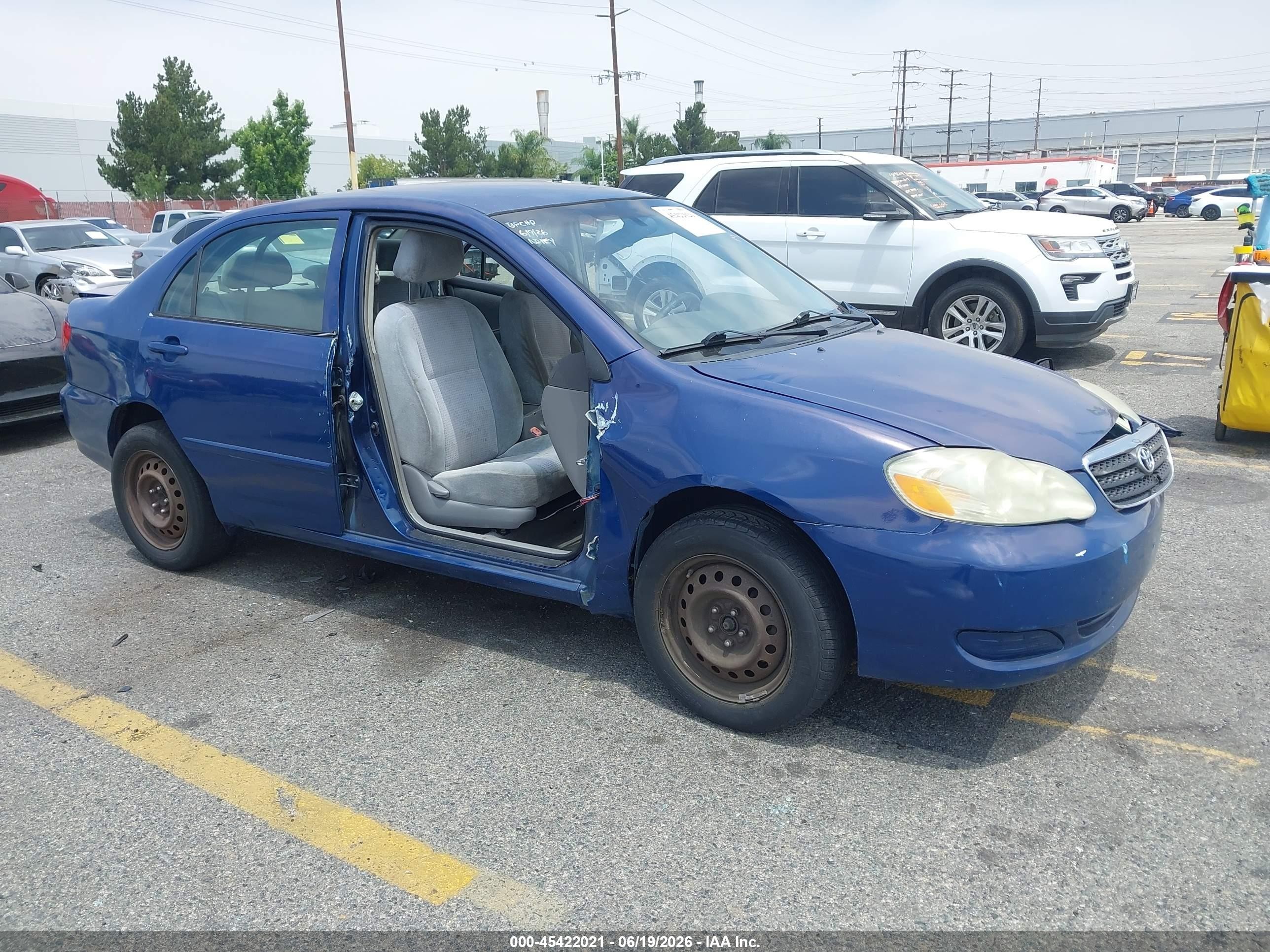 2008 Toyota Corolla CE, VIN 1NXBR32E28Z945167 — All over