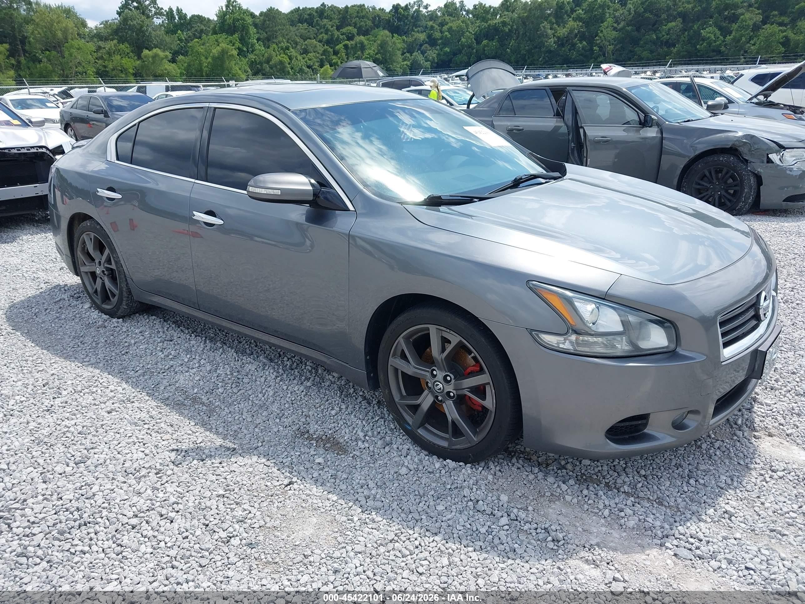 2014 Nissan Maxima S, VIN 1N4AA5AP5EC911740 — Repossession