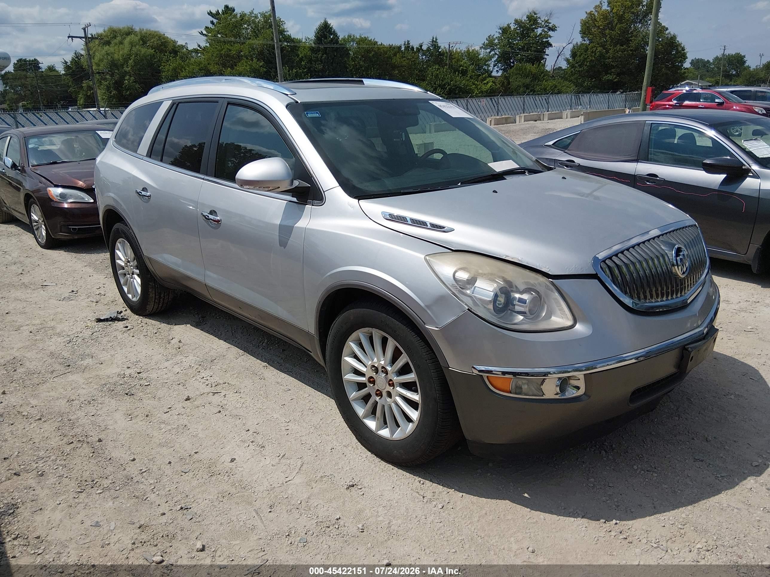 2012 Buick Enclave Leather, VIN 5GAKRCED7CJ118039 — Normal wear