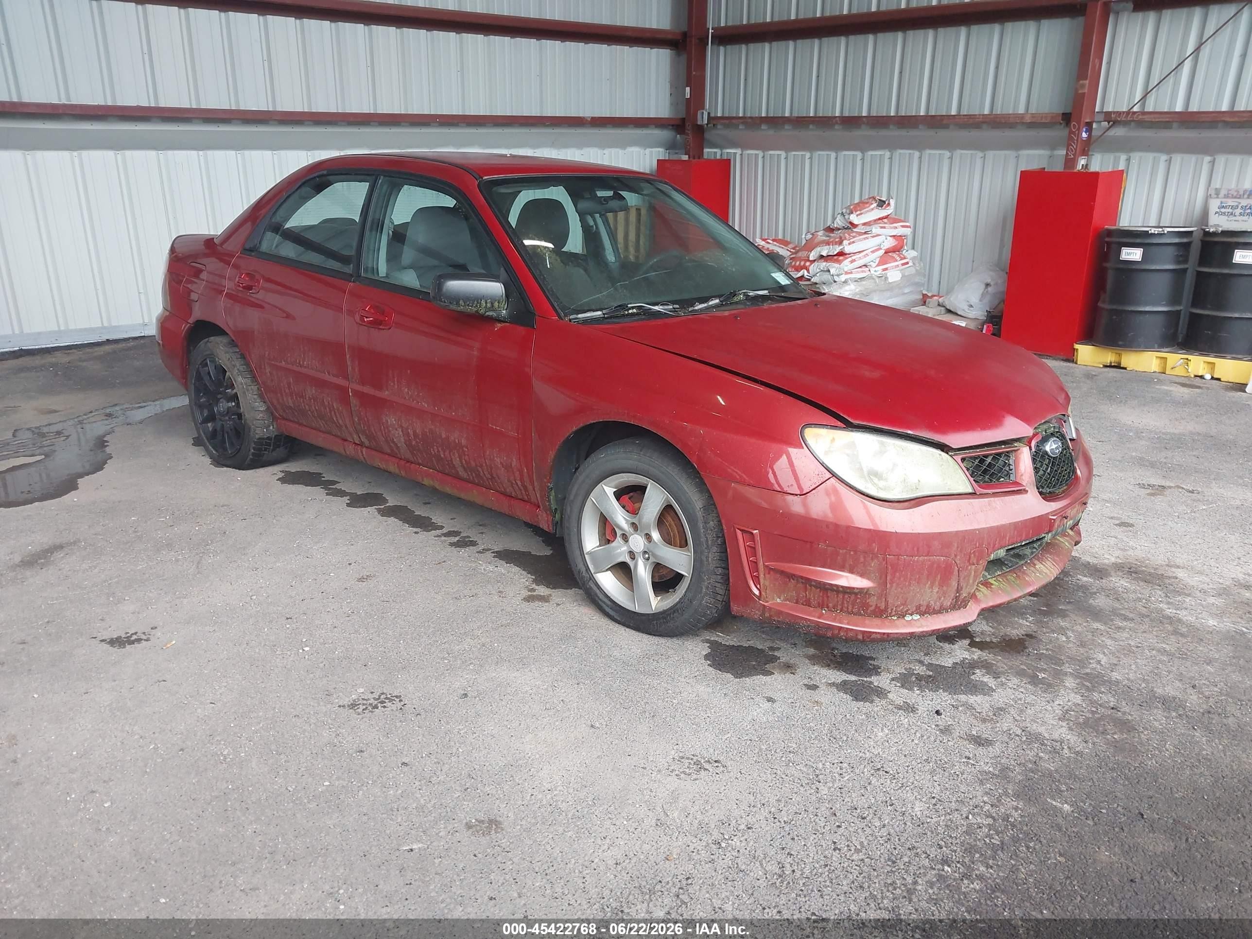 2007 Subaru Impreza i Special, VIN JF1GD616X7G512686 — Normal wear