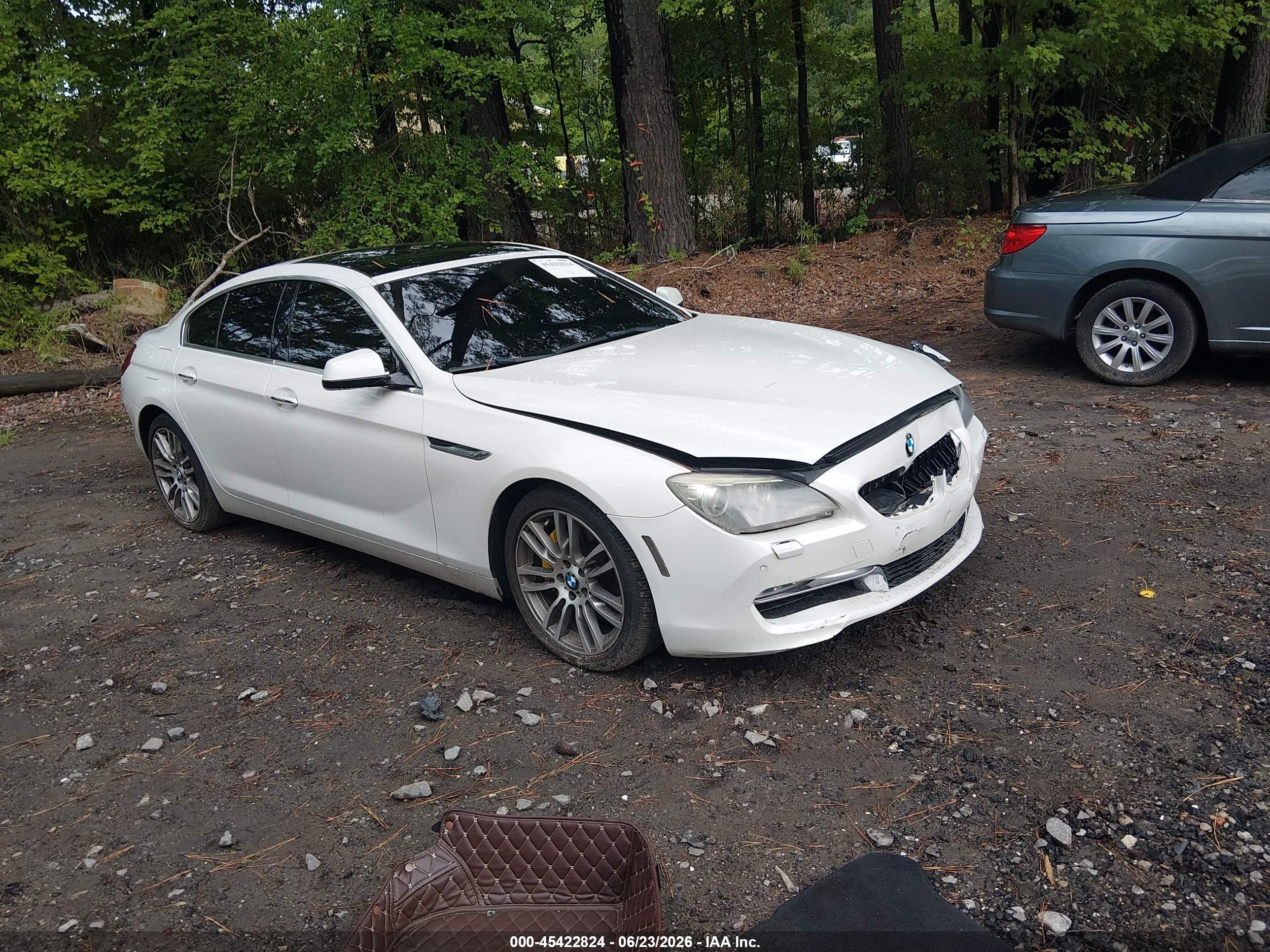 2013 BMW 6 Series 650i xDrive, VIN WBA6B4C58DDG67805 — Front end