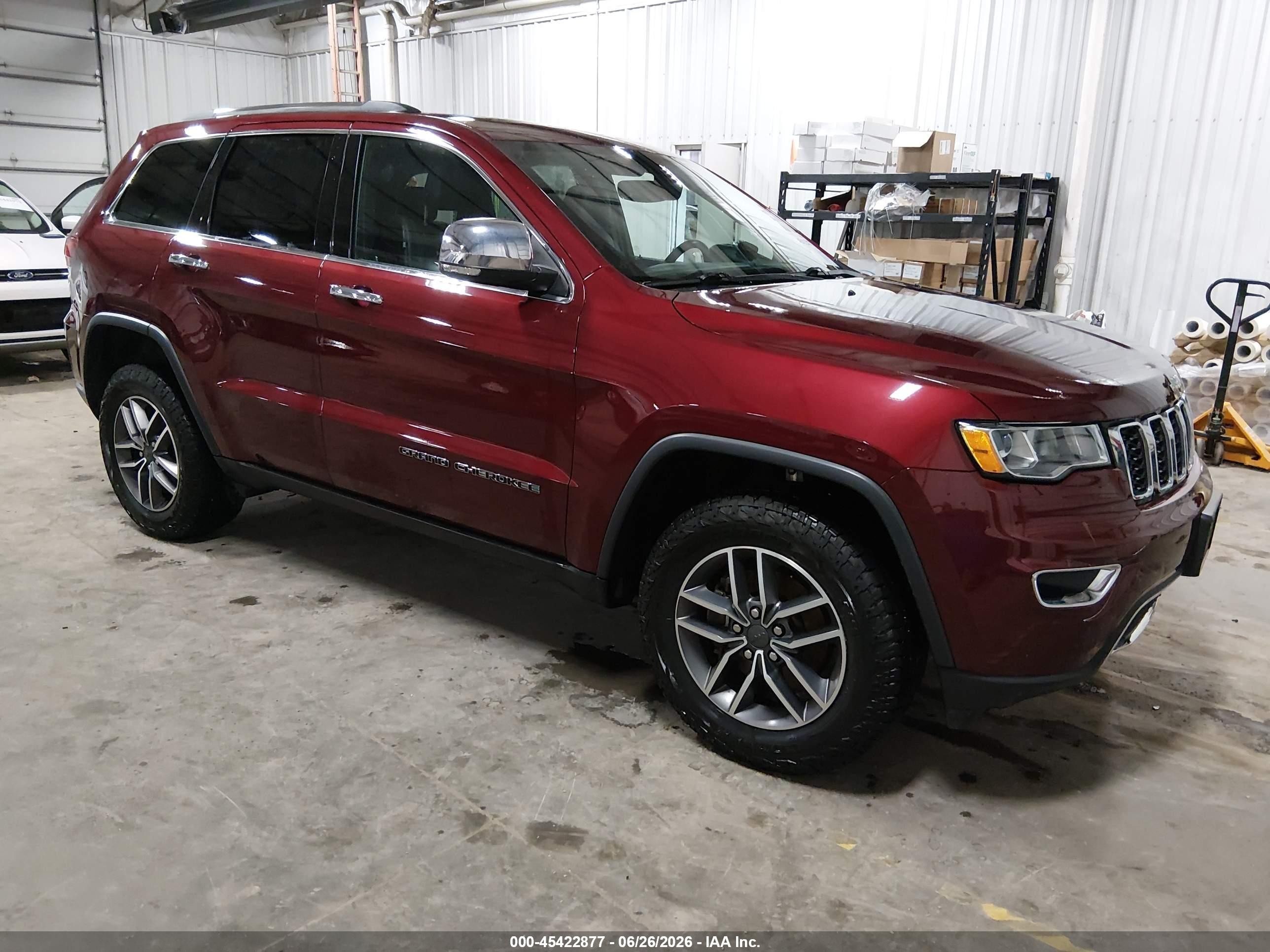 2020 Jeep Grand Cherokee Limited X, VIN 1C4RJFBG6LC359325 — Hail