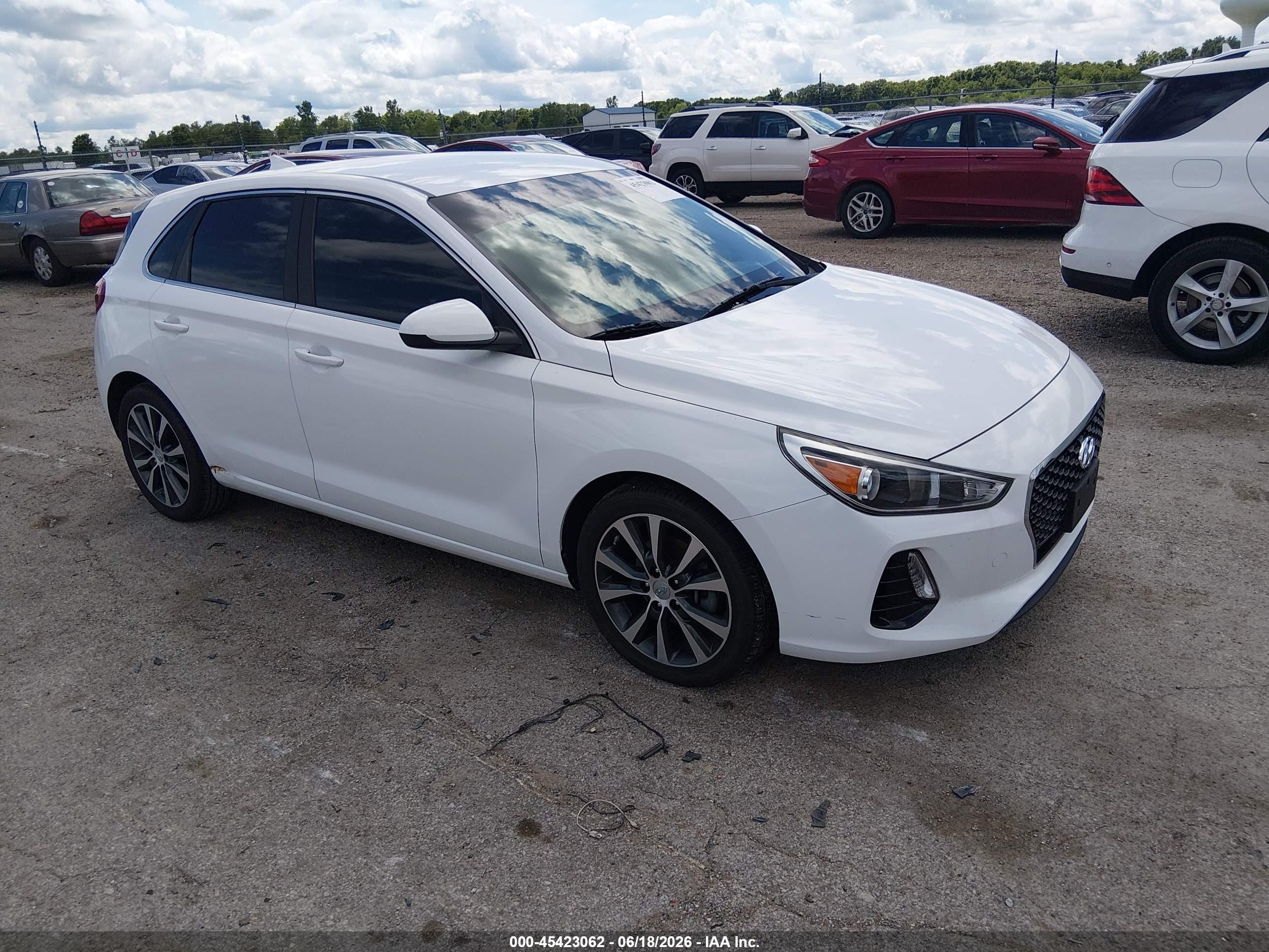 2018 Hyundai Elantra, VIN KMHH35LE2JU022201 — Rear end