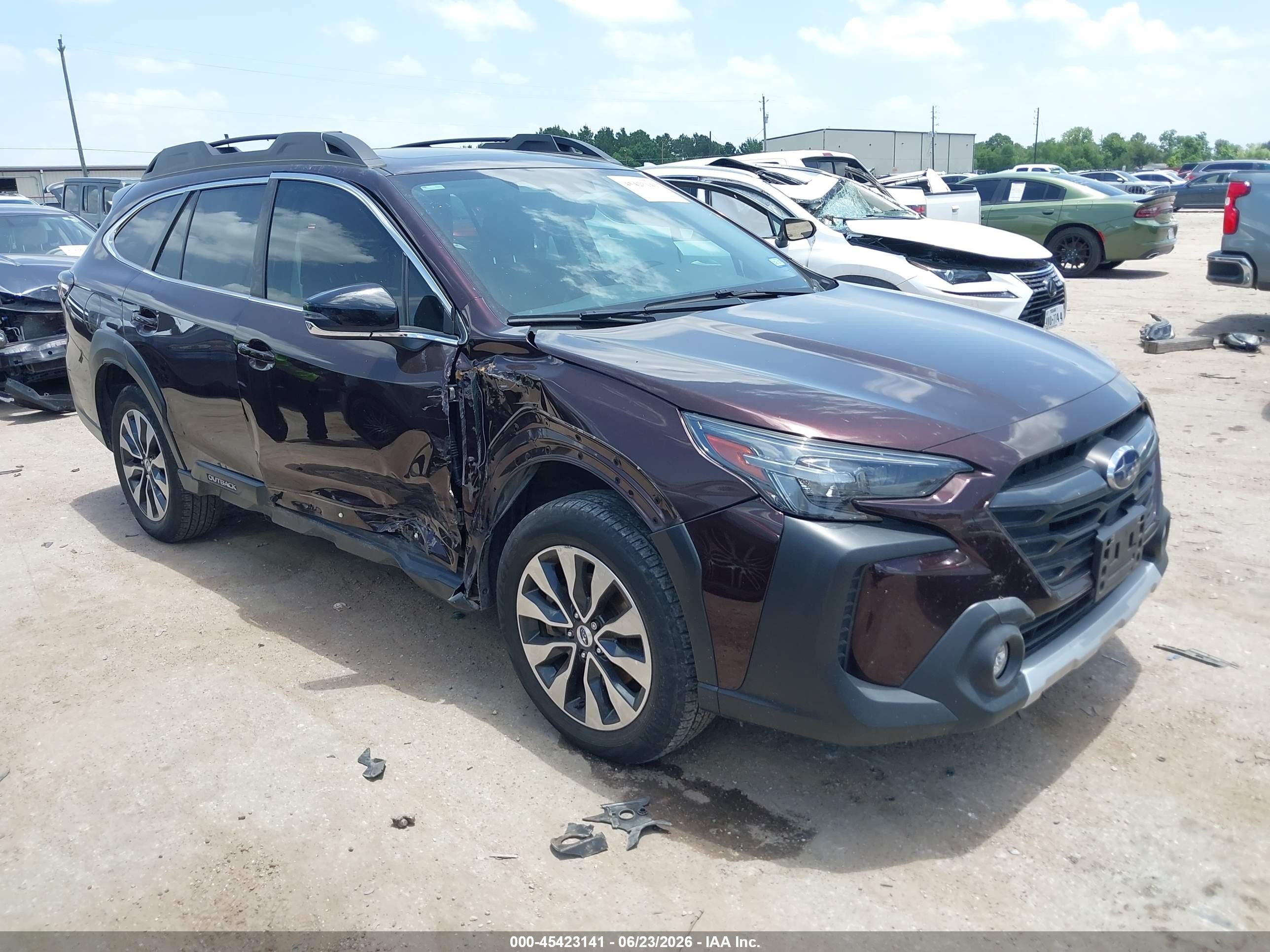 2024 Subaru Outback Limited XT, VIN 4S4BTGND8R3173342 — Side