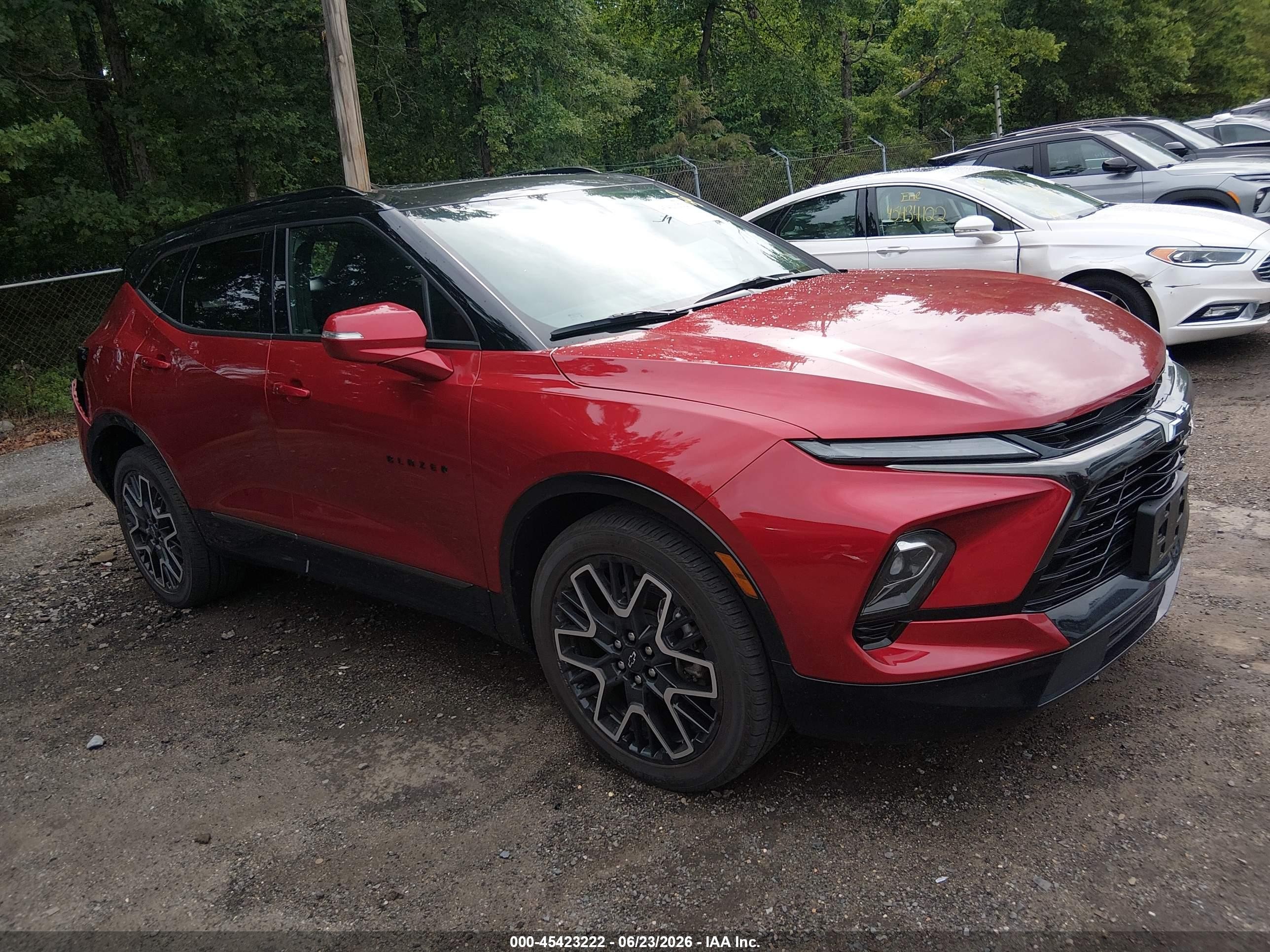 2023 Chevrolet Blazer RS, VIN 3GNKBKRS0PS222390 — Rear end