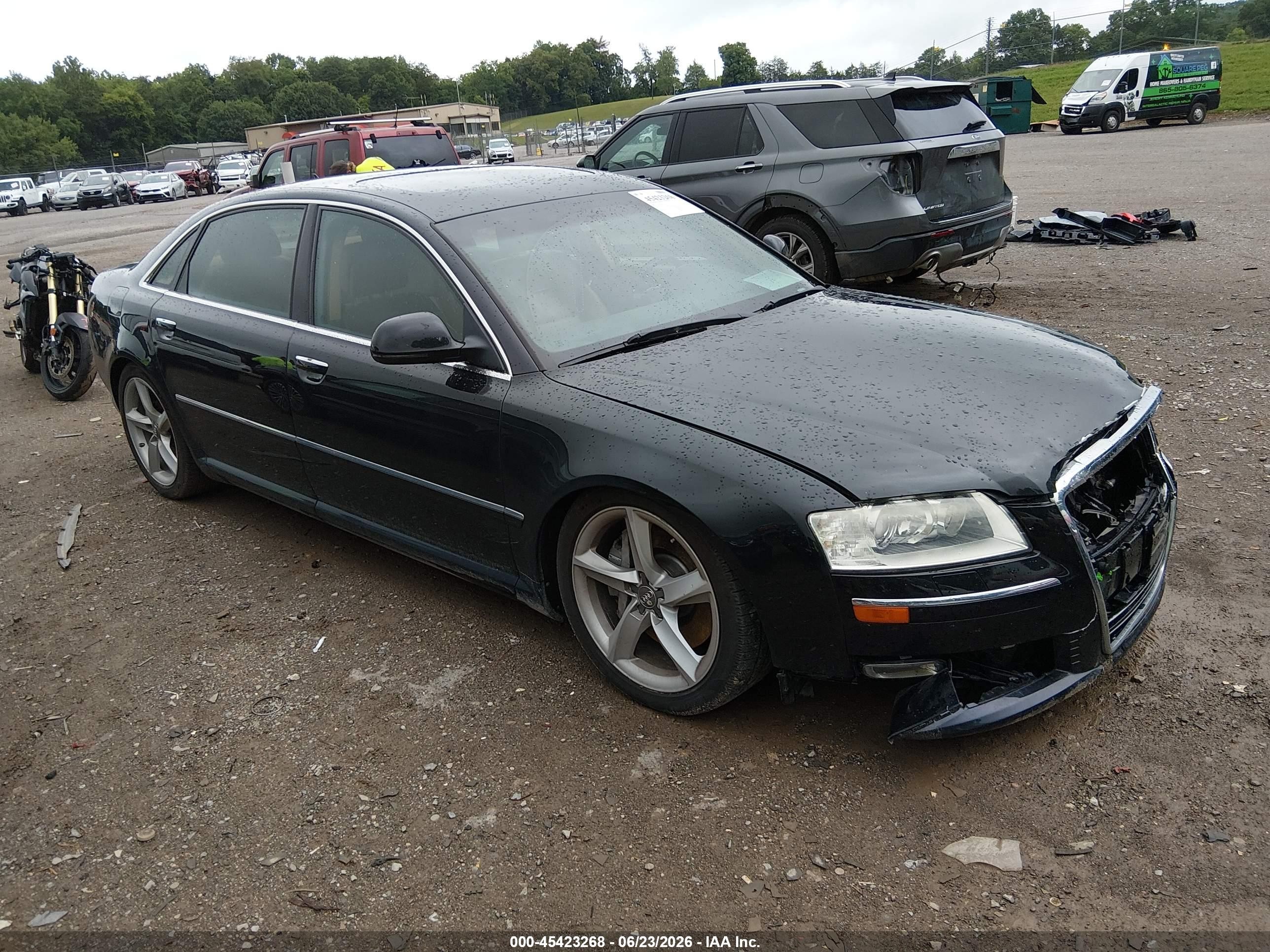 2008 Audi A8 4.2L, VIN WAUMV94E08N011394 — Front end