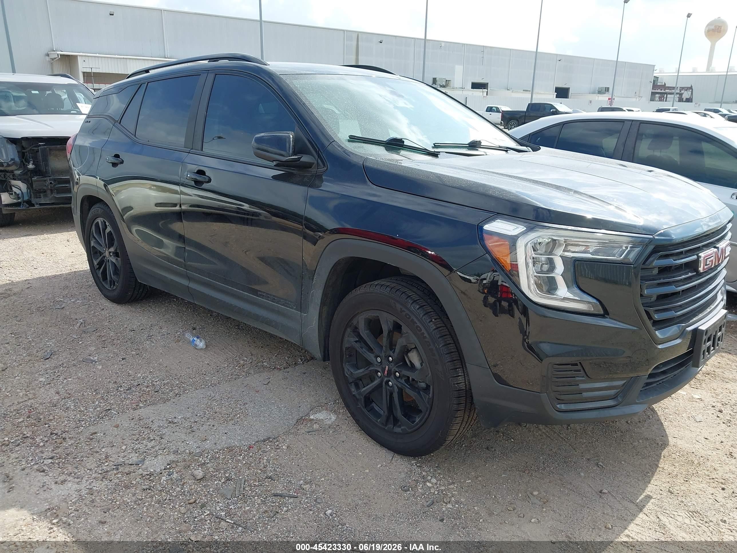 2022 GMC Terrain SLE, VIN 3GKALMEV7NL202274 — Water / flood