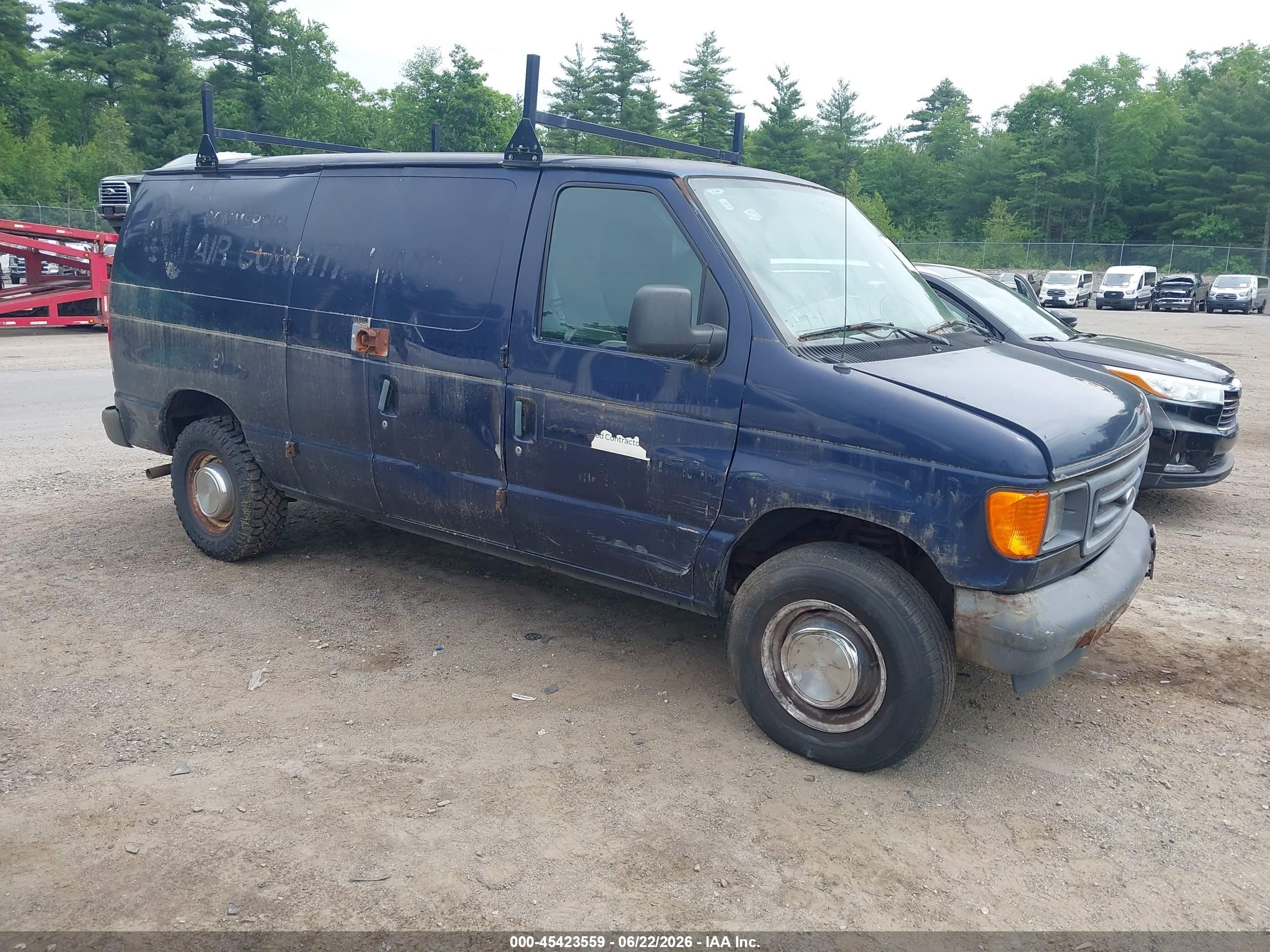 2005 Ford Econoline Cargo, VIN 1FTNE24W95HB41286 — Normal wear