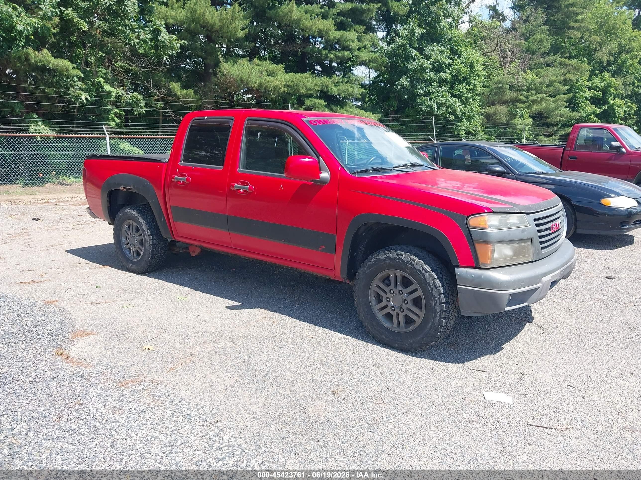 2011 GMC Canyon SLE1, VIN 1GTH6MFE8B8111931 — Normal wear
