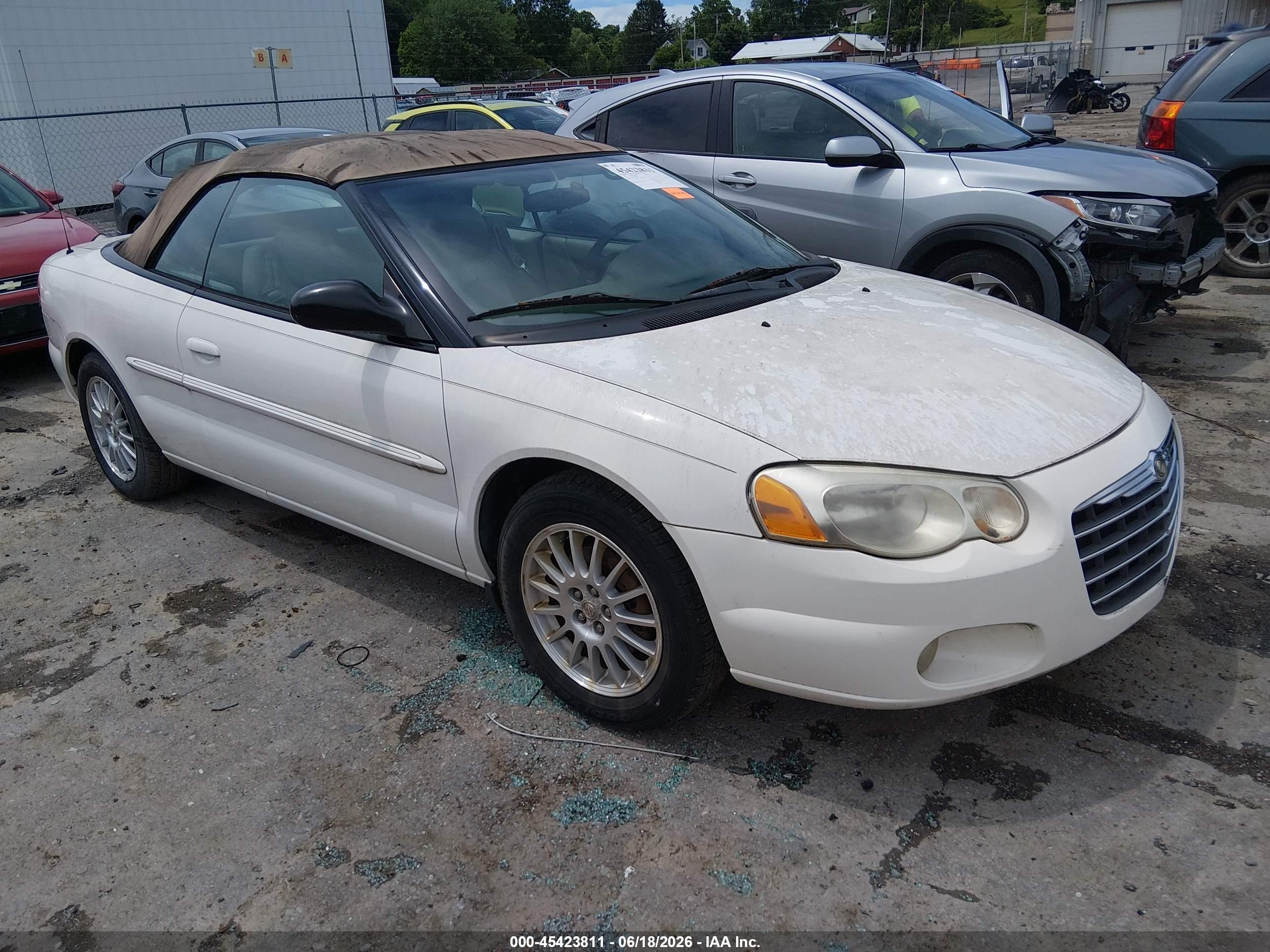 2005 Chrysler Sebring Touring, VIN 1C3EL55R35N503294 — Обычный износ