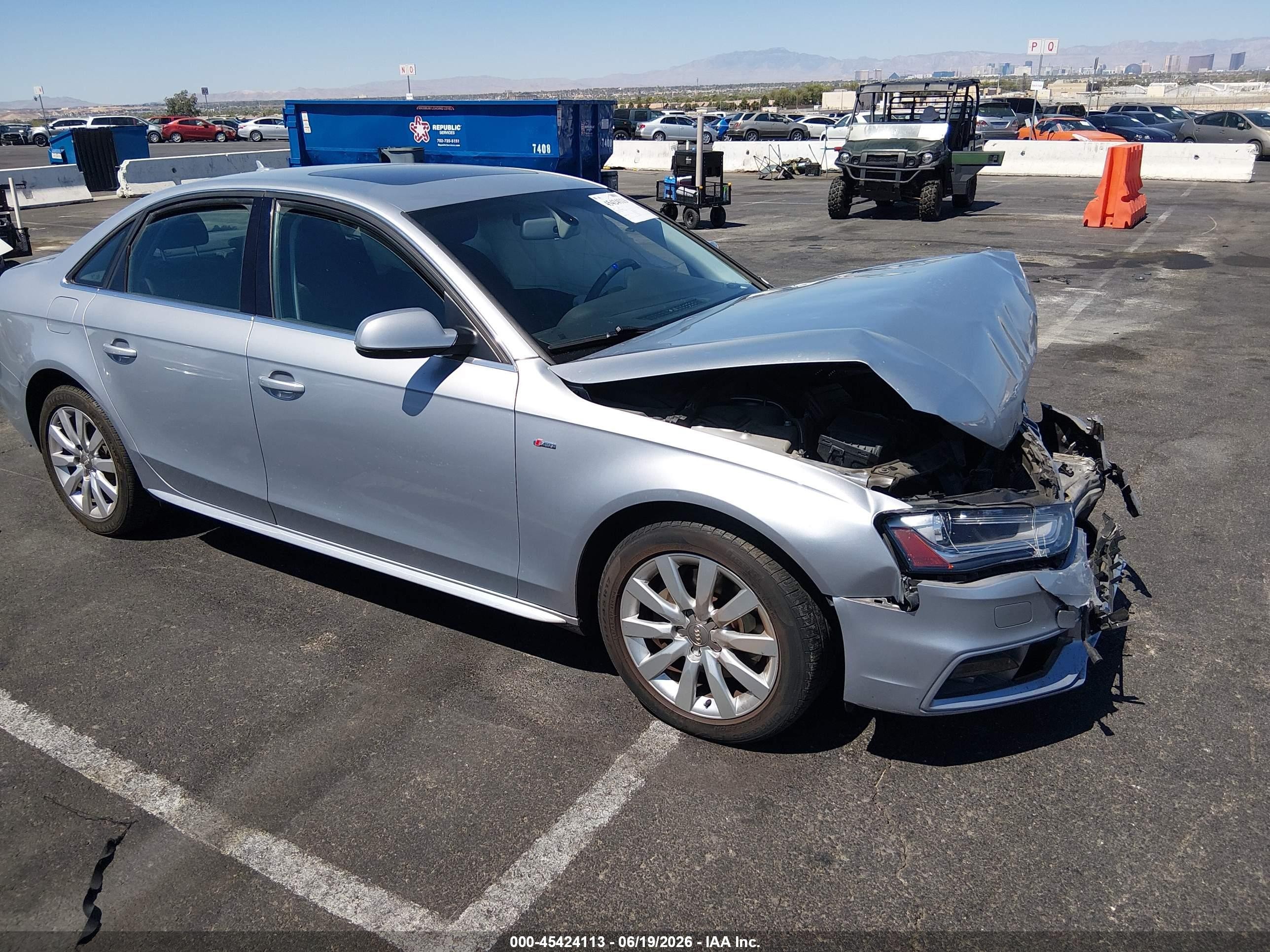 2015 Audi A4 Premium, VIN WAUAFAFL4FN005060 — Normal wear