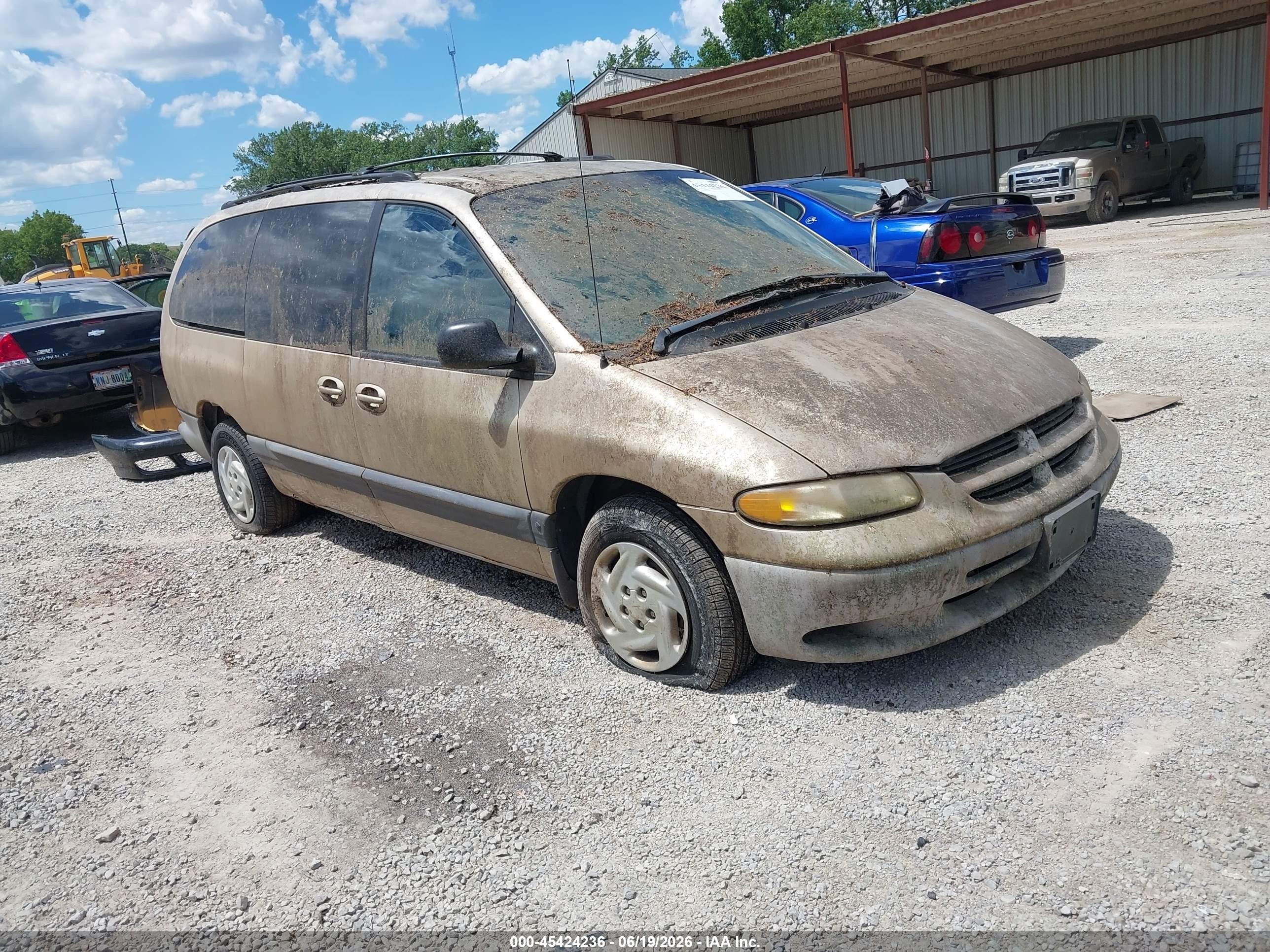 2000 Dodge Caravan SE, VIN 1B4GP44GXYB636849 — Обычный износ