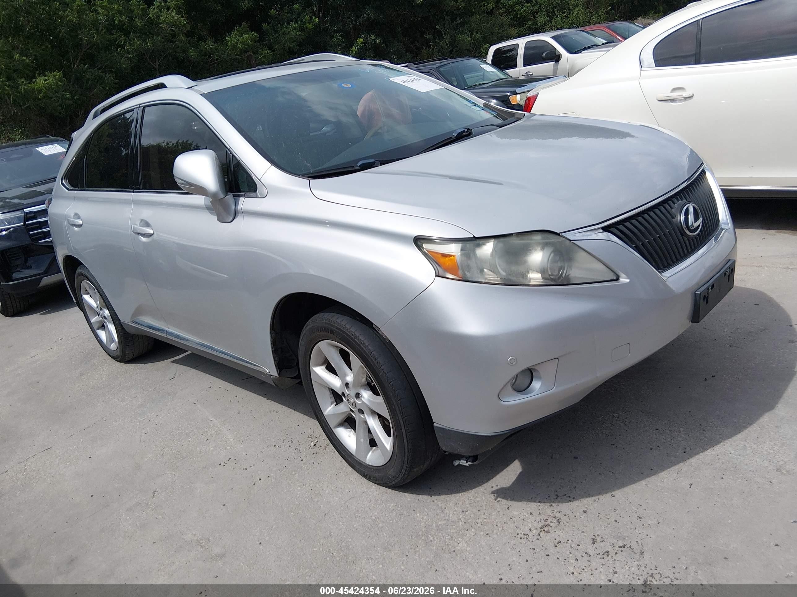 2010 Lexus RX 350, VIN 2T2ZK1BAXAC026542 — Normal wear