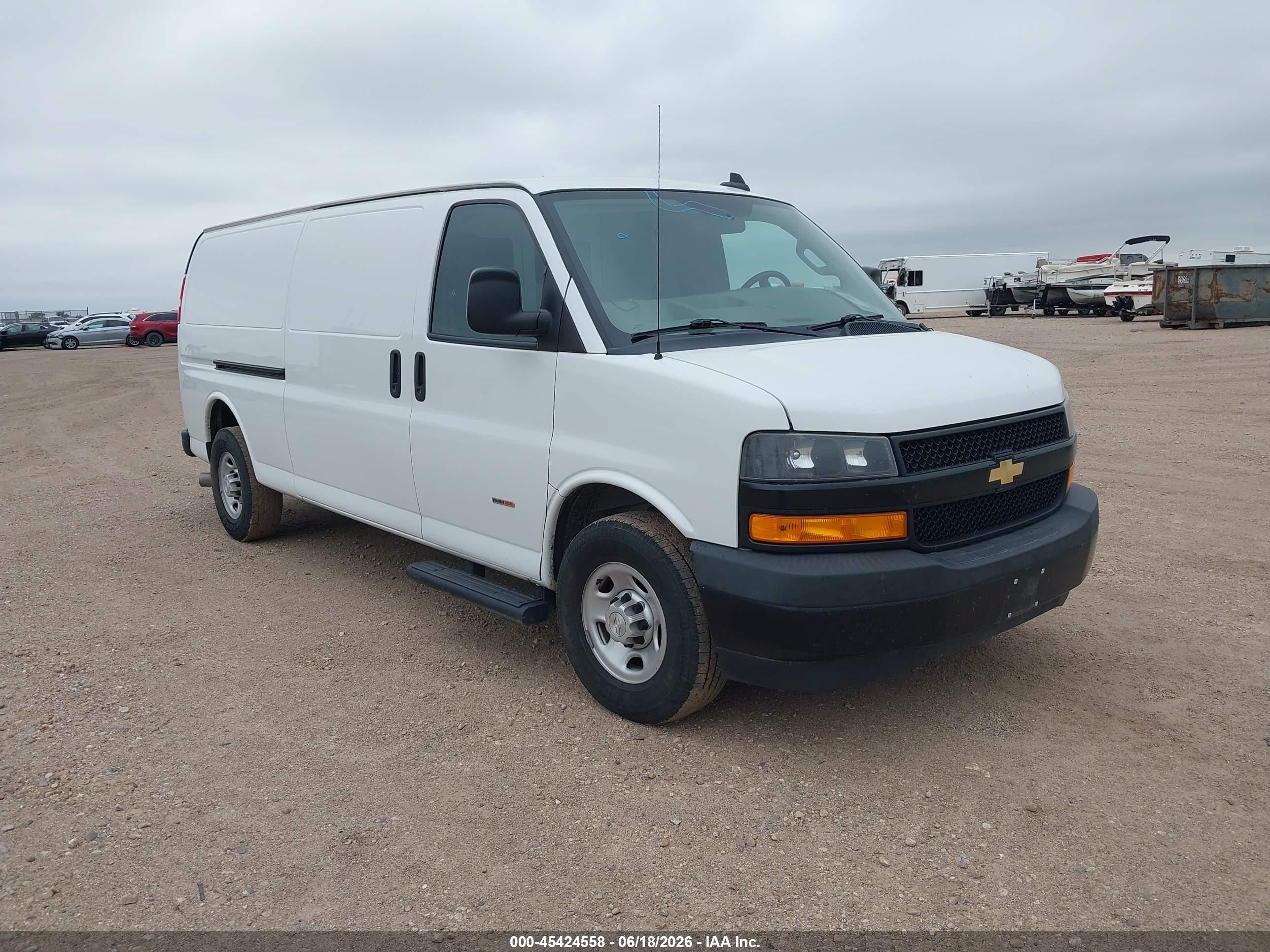 2019 Chevrolet Express 2500, VIN 1GCWGBF13K1334246 — Hail