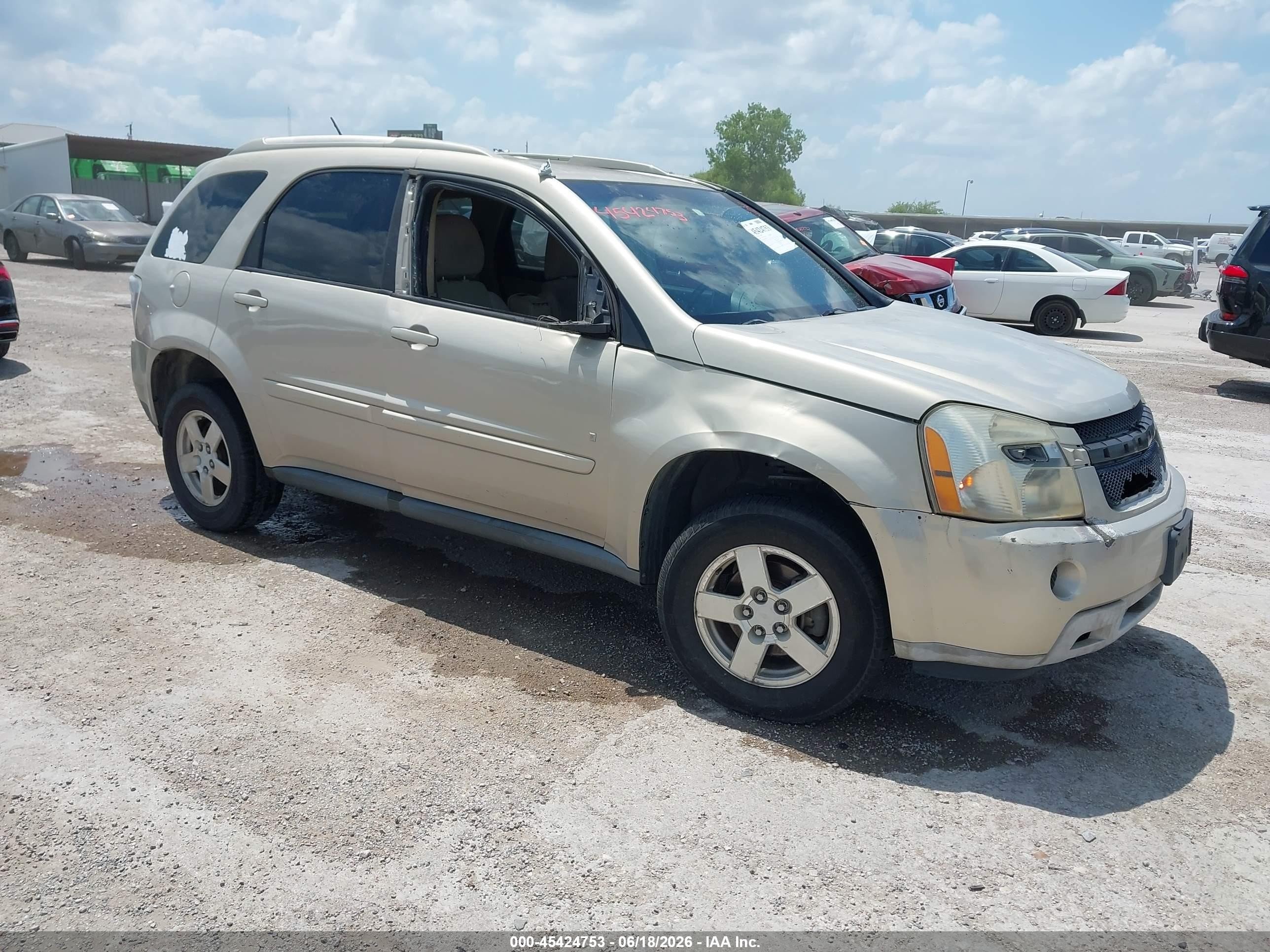 2009 Chevrolet Equinox 1LT, VIN 2CNDL33F096240658 — Side