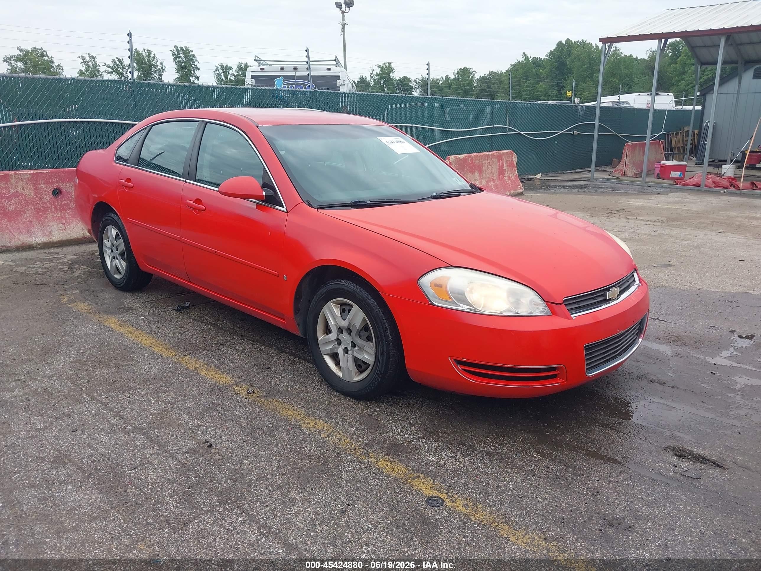 2007 Chevrolet Impala LS, VIN 2G1WB58K079184176 — Side