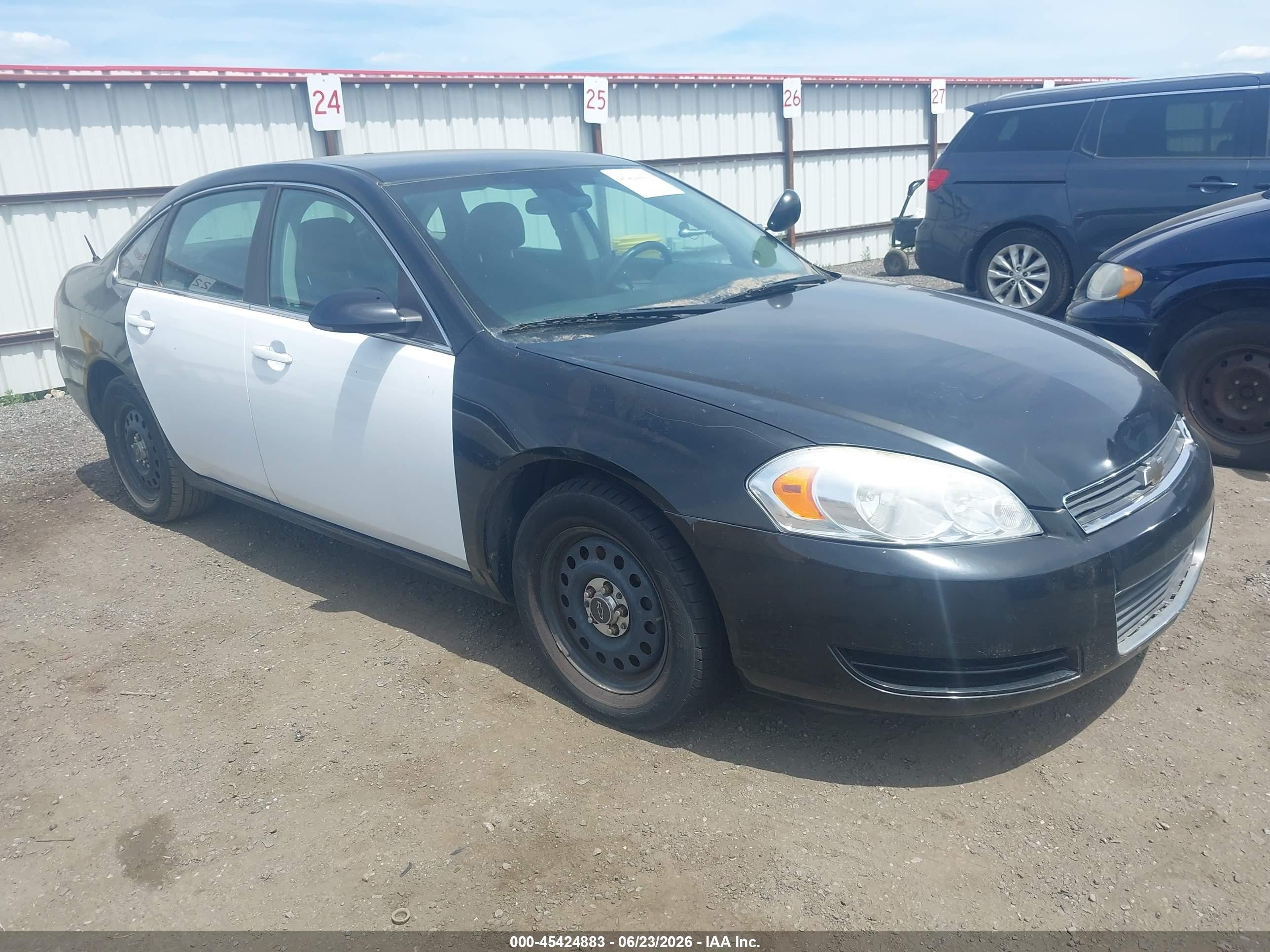 2008 Chevrolet Impala Police Unmarked Police, VIN 2G1WS553281276404 — Normal wear