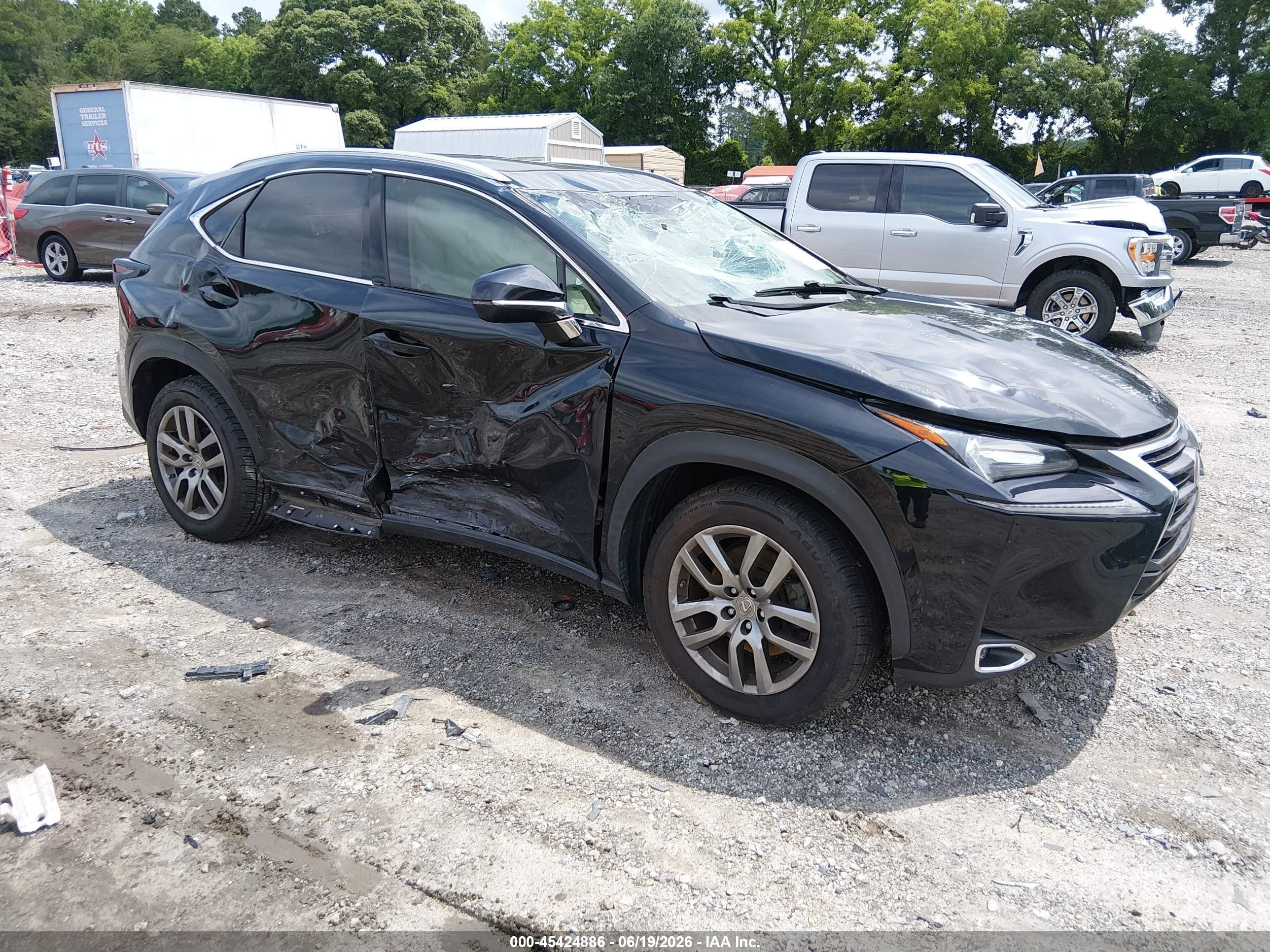 2016 Lexus NX 200t, VIN JTJYARBZ3G2047518 — Rollover