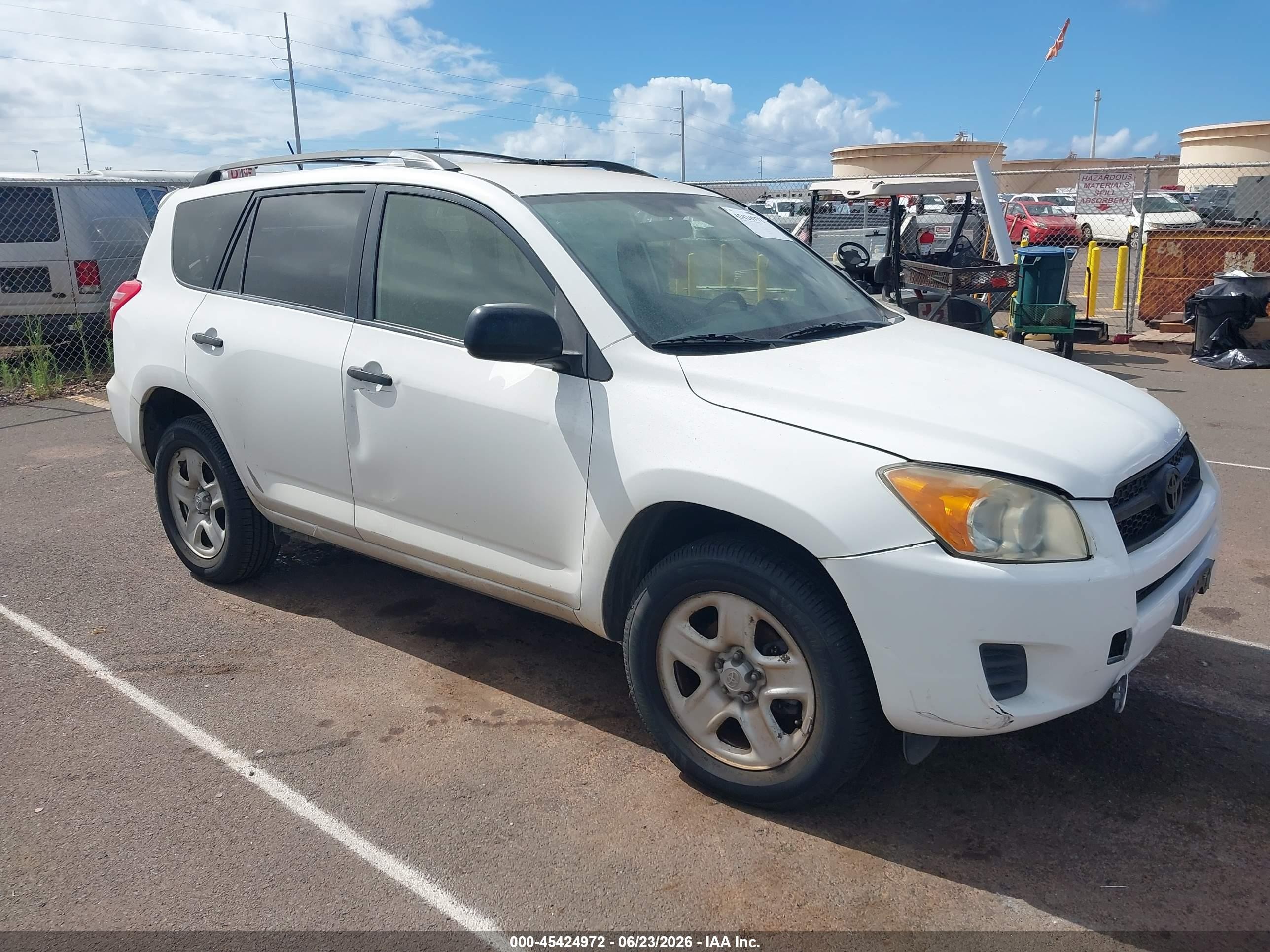 2012 Toyota RAV4, VIN JTMKF4DV2C5048806 — Rear end