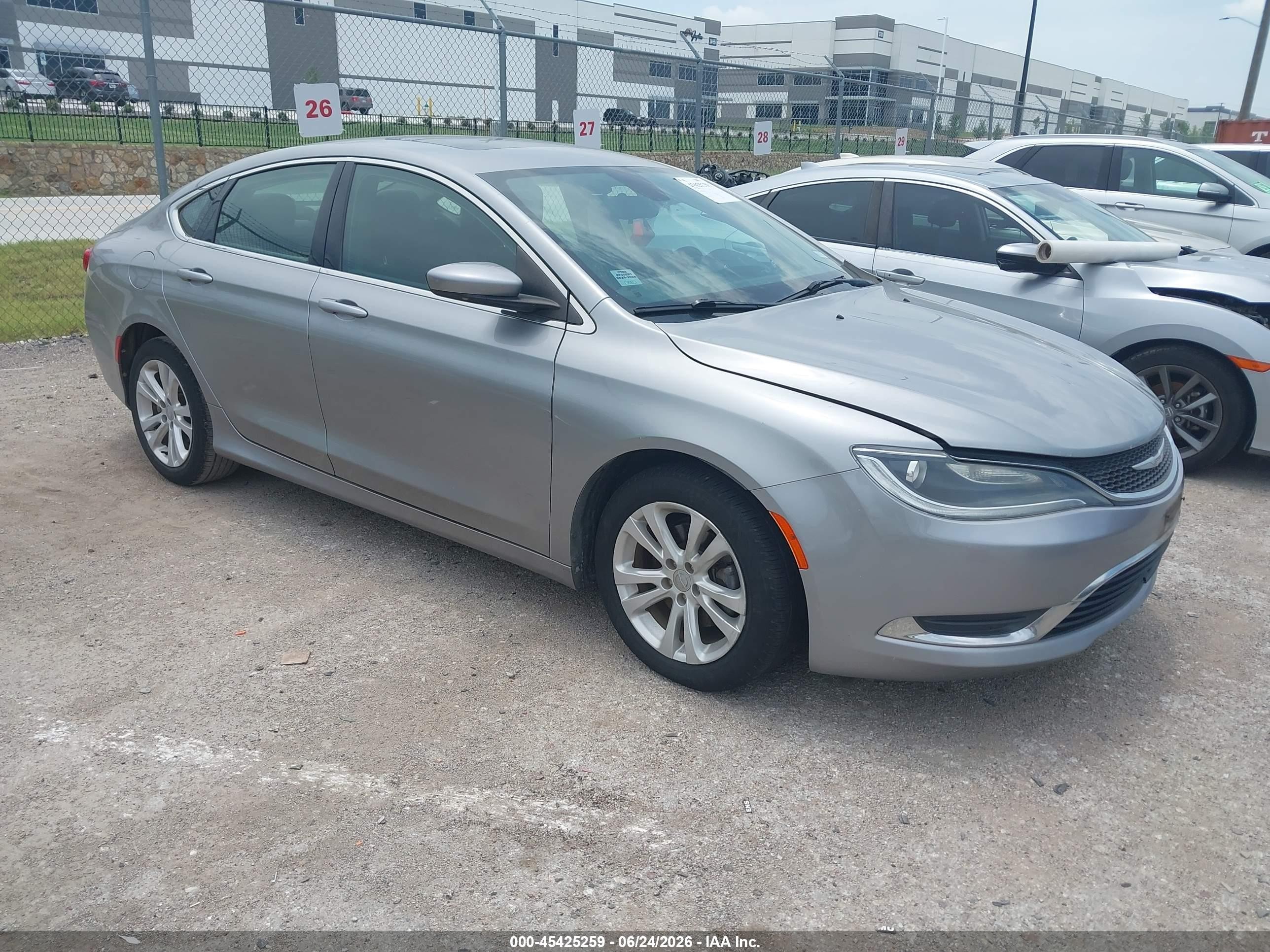 2015 Chrysler 200 Limited, VIN 1C3CCCAB1FN722213 — Electrical