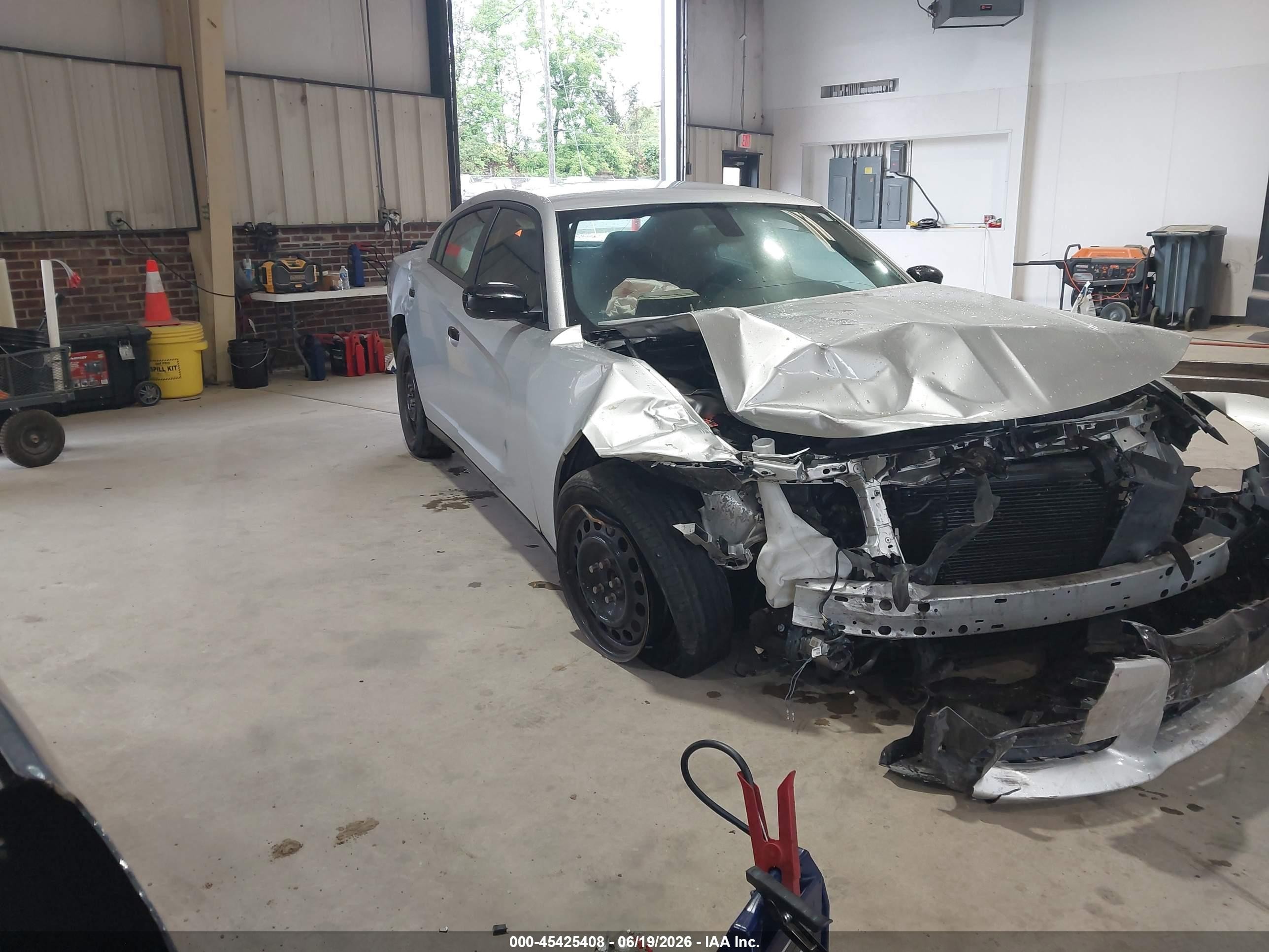 2019 Dodge Charger Police, VIN 2C3CDXKT6KH514732 — Front end