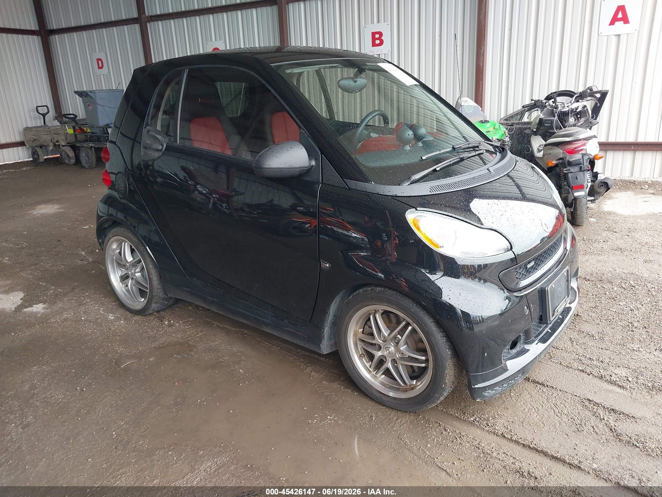 2009 Smart fortwo Pure, VIN WMEEJ31X09K265567 — Normal wear