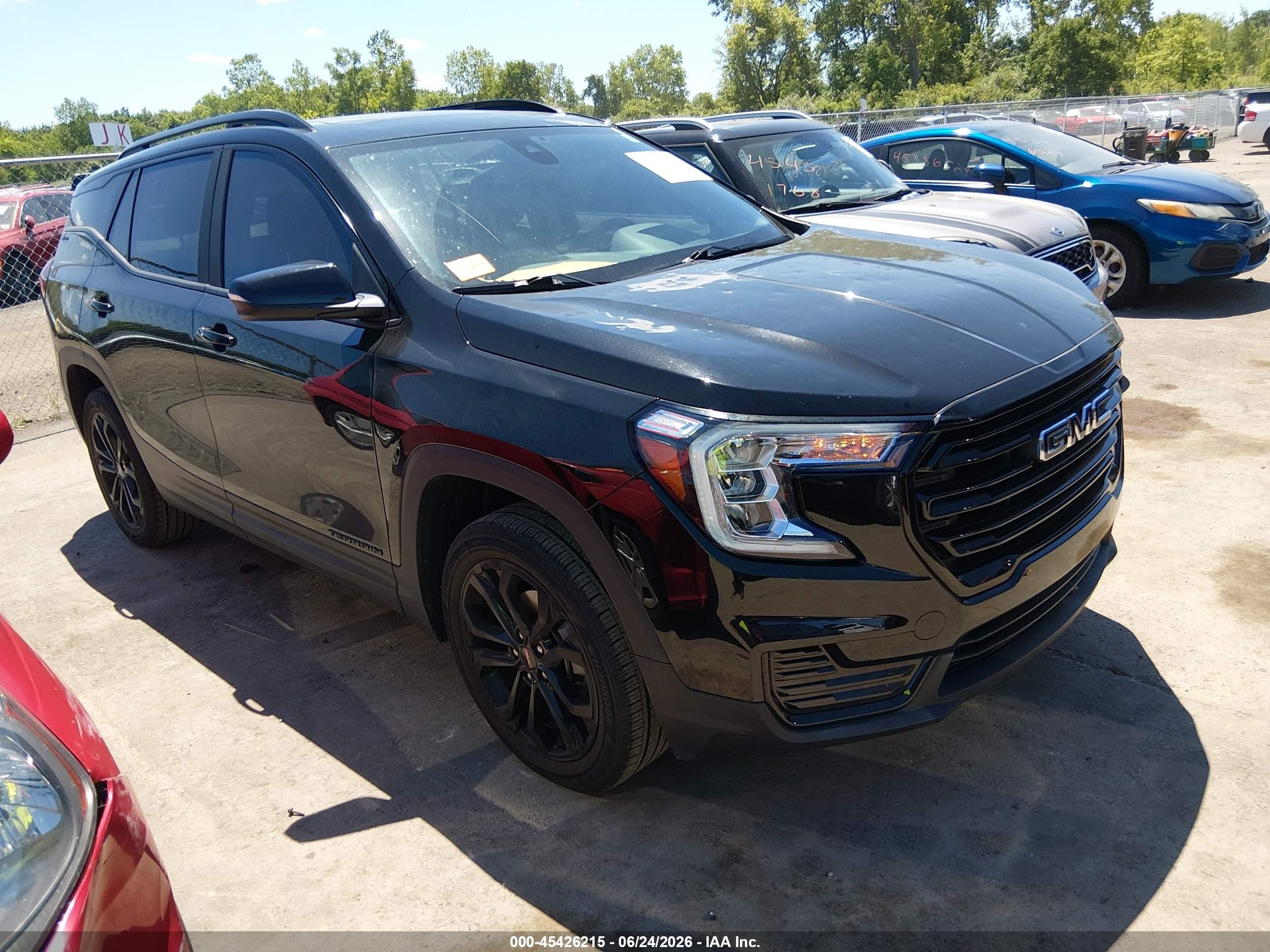 2022 GMC Terrain SLE, VIN 3GKALTEV2NL193946 — Hail