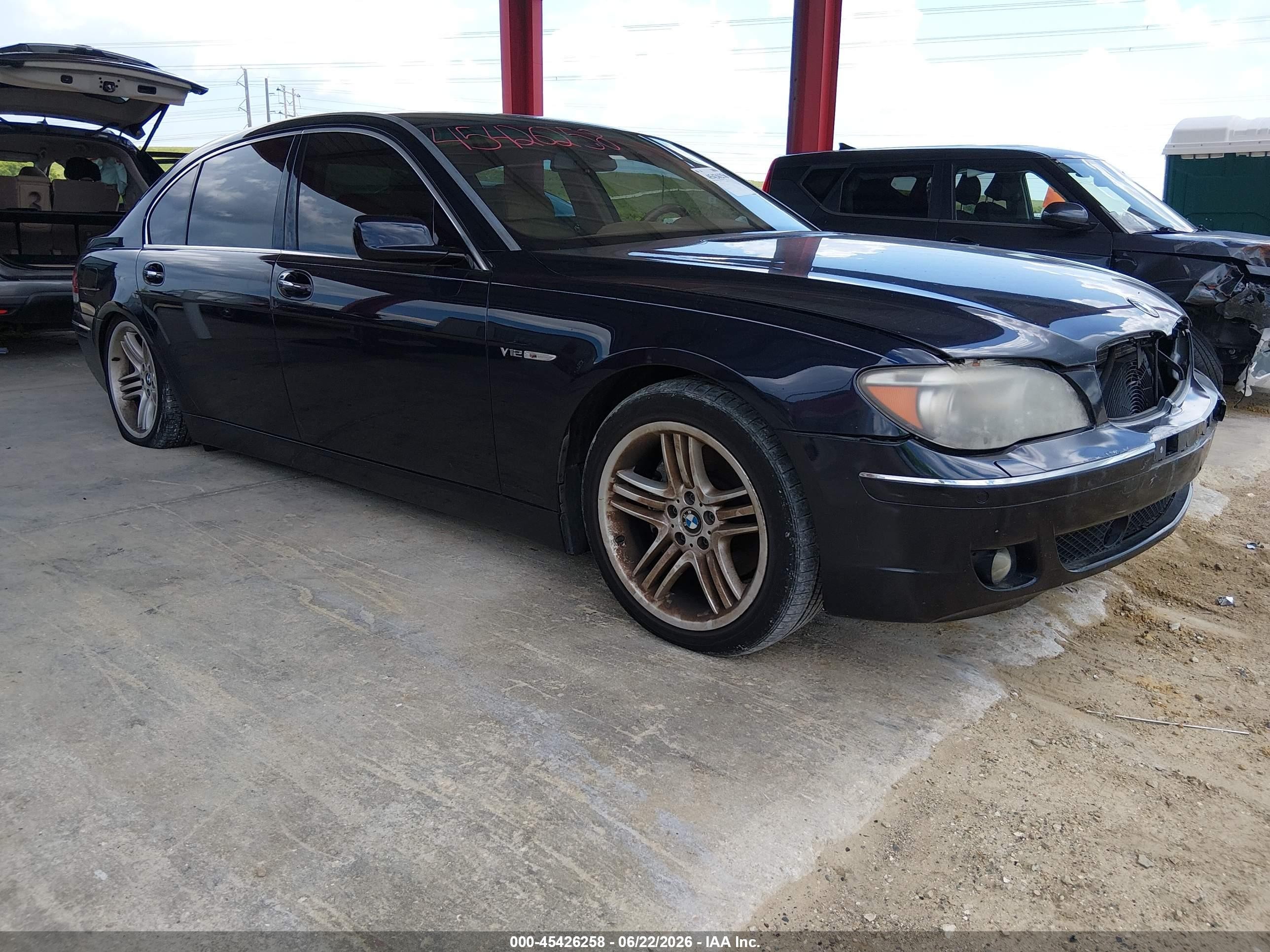 2006 BMW 7 Series 760Li, VIN WBAHN03586DD98135 — Normal wear