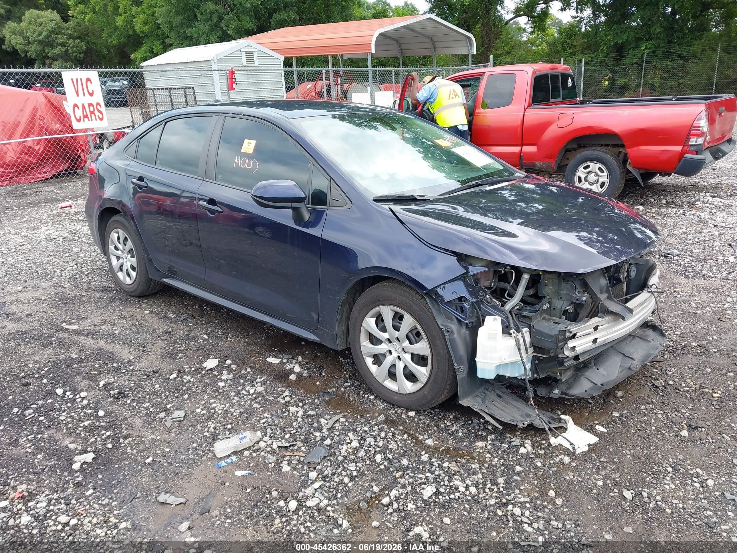 2021 Toyota Corolla LE, VIN 5YFEPMAEXMP267659 — Biohazard / chemical